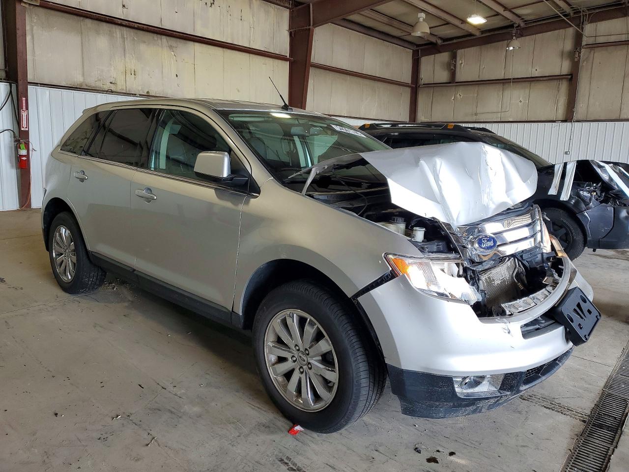 2010 Ford Edge Limited Silver vin: 2FMDK4KC3ABB72707