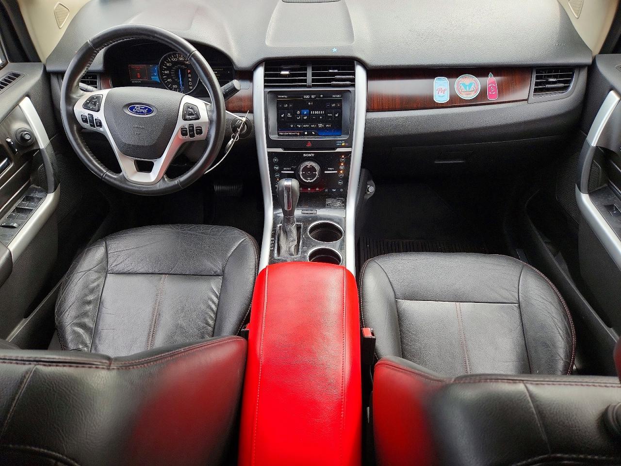 2011 Ford Edge Limited Red vin: 2FMDK4KC3BBA23487