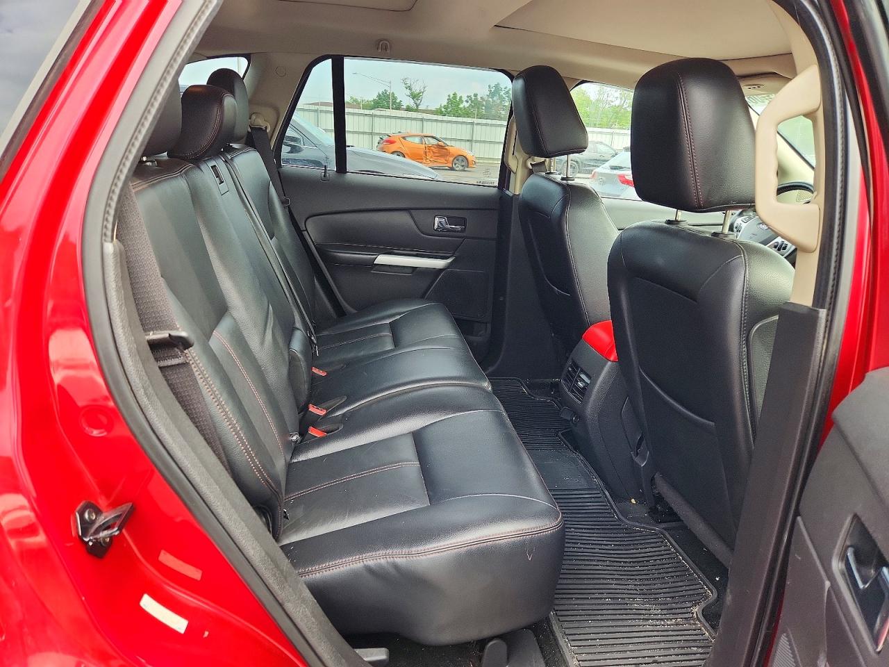 2011 Ford Edge Limited Red vin: 2FMDK4KC3BBA23487