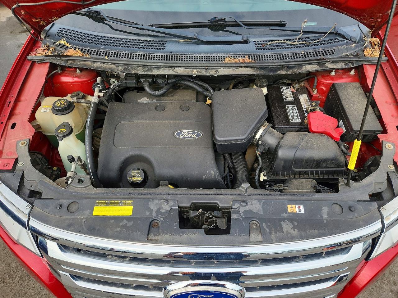 2011 Ford Edge Limited Red vin: 2FMDK4KC3BBA23487