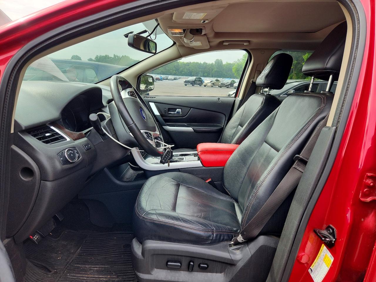 2011 Ford Edge Limited Red vin: 2FMDK4KC3BBA23487