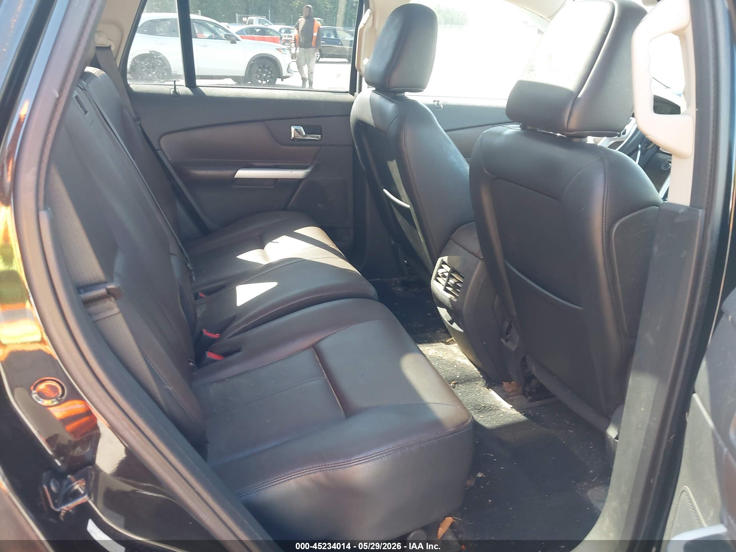 2011 Ford Edge Limited Black vin: 2FMDK4KC3BBA33016