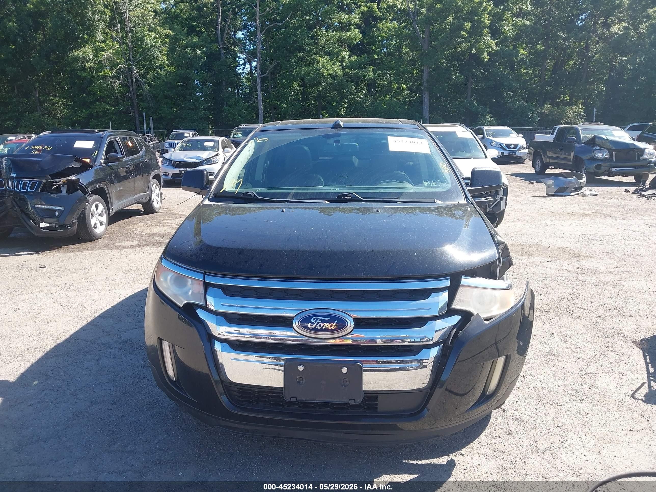2011 Ford Edge Limited Black vin: 2FMDK4KC3BBA33016