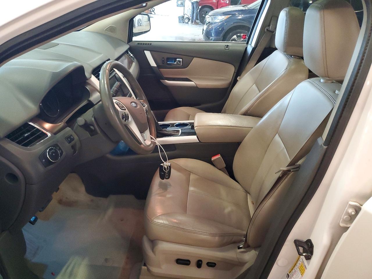 2011 Ford Edge Limited White vin: 2FMDK4KC3BBA43013