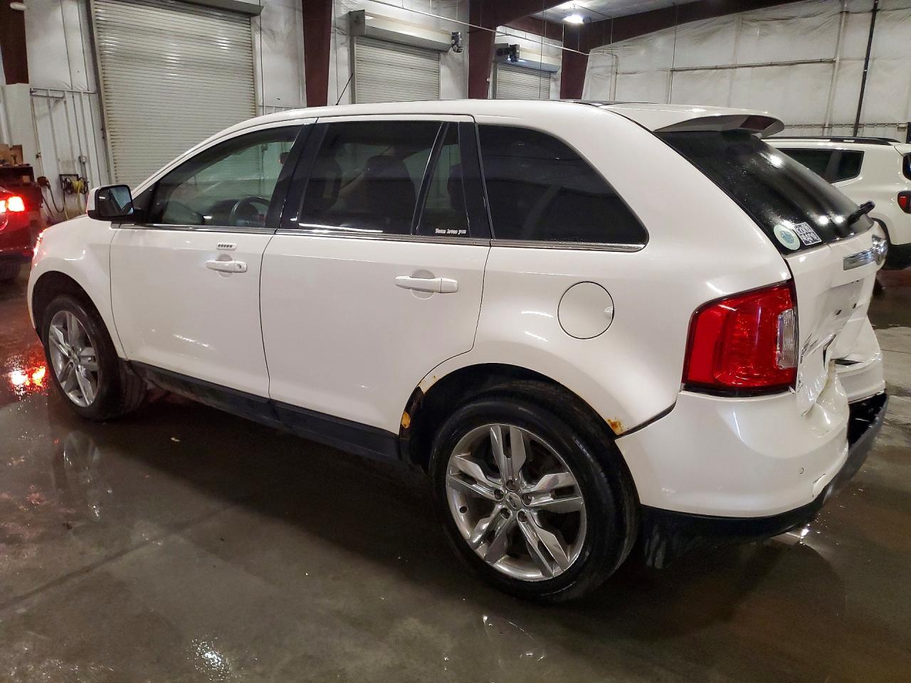 2011 Ford Edge Limited White vin: 2FMDK4KC3BBA43013