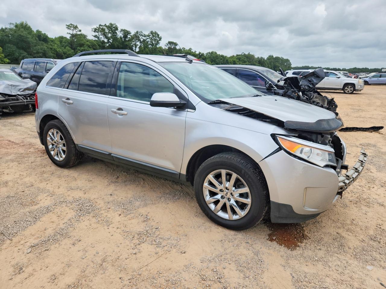2011 Ford Edge Limited Silver vin: 2FMDK4KC3BBB32760