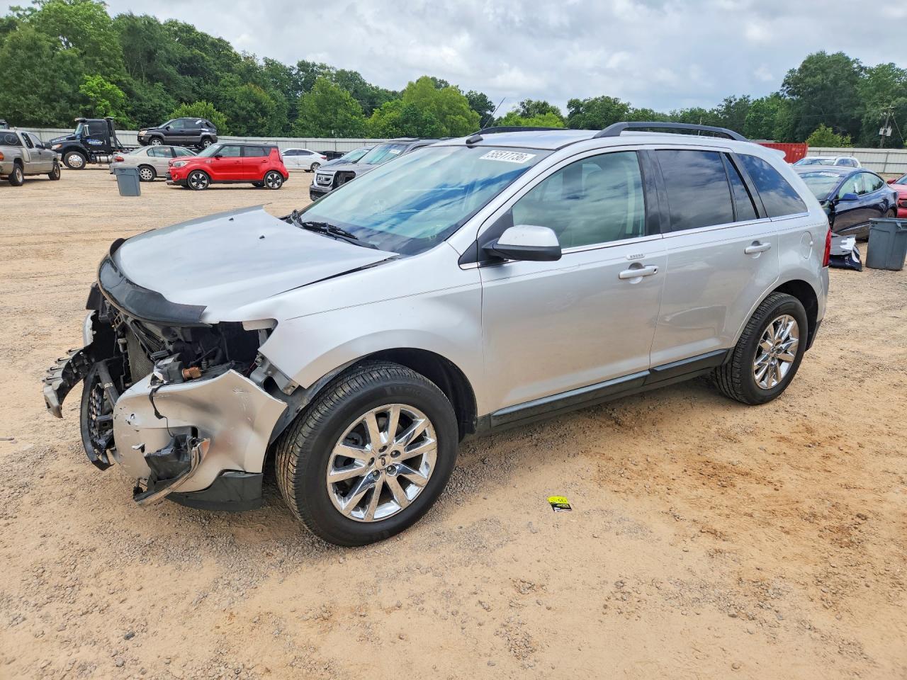 2011 Ford Edge Limited Silver vin: 2FMDK4KC3BBB32760