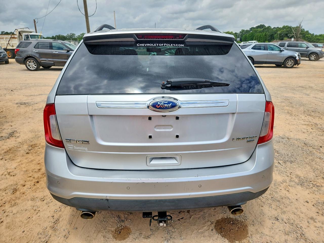 2011 Ford Edge Limited Silver vin: 2FMDK4KC3BBB32760