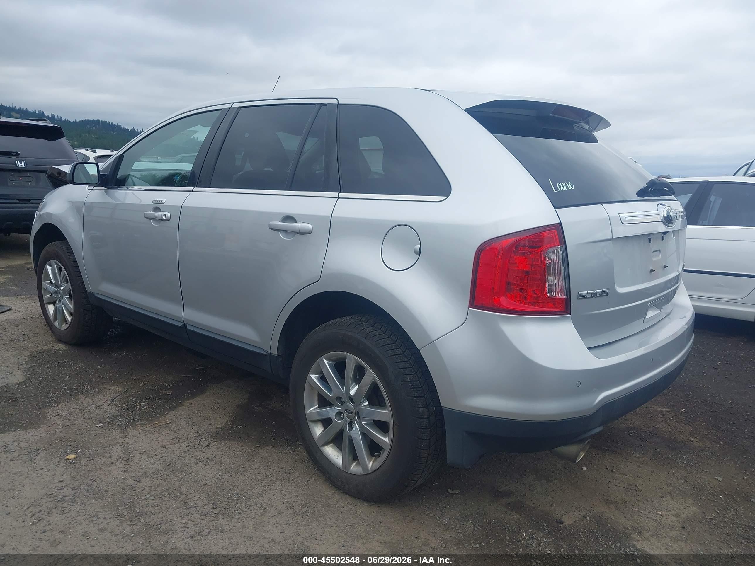 2011 Ford Edge Limited Silver vin: 2FMDK4KC3BBB68500