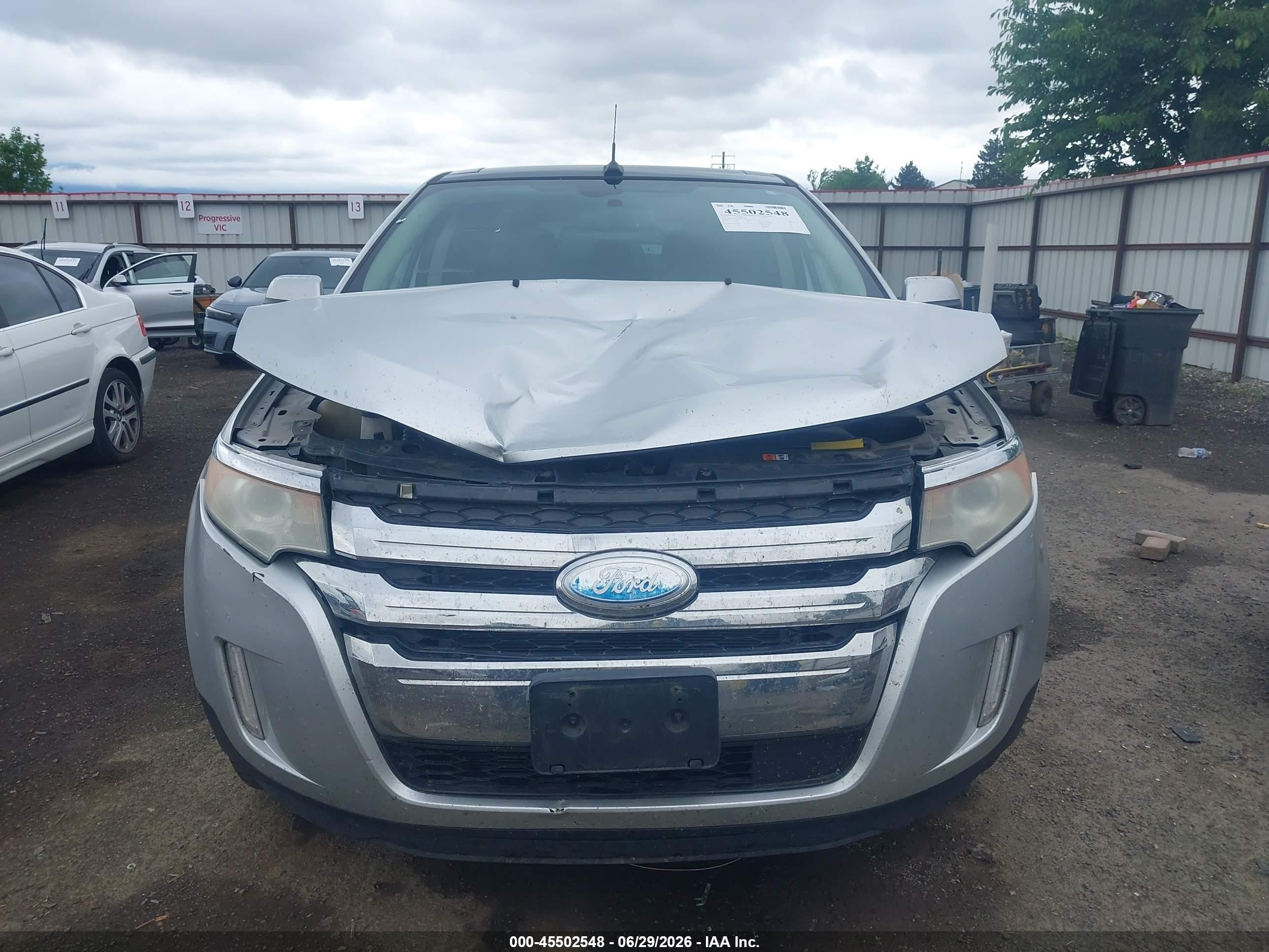 2011 Ford Edge Limited Silver vin: 2FMDK4KC3BBB68500