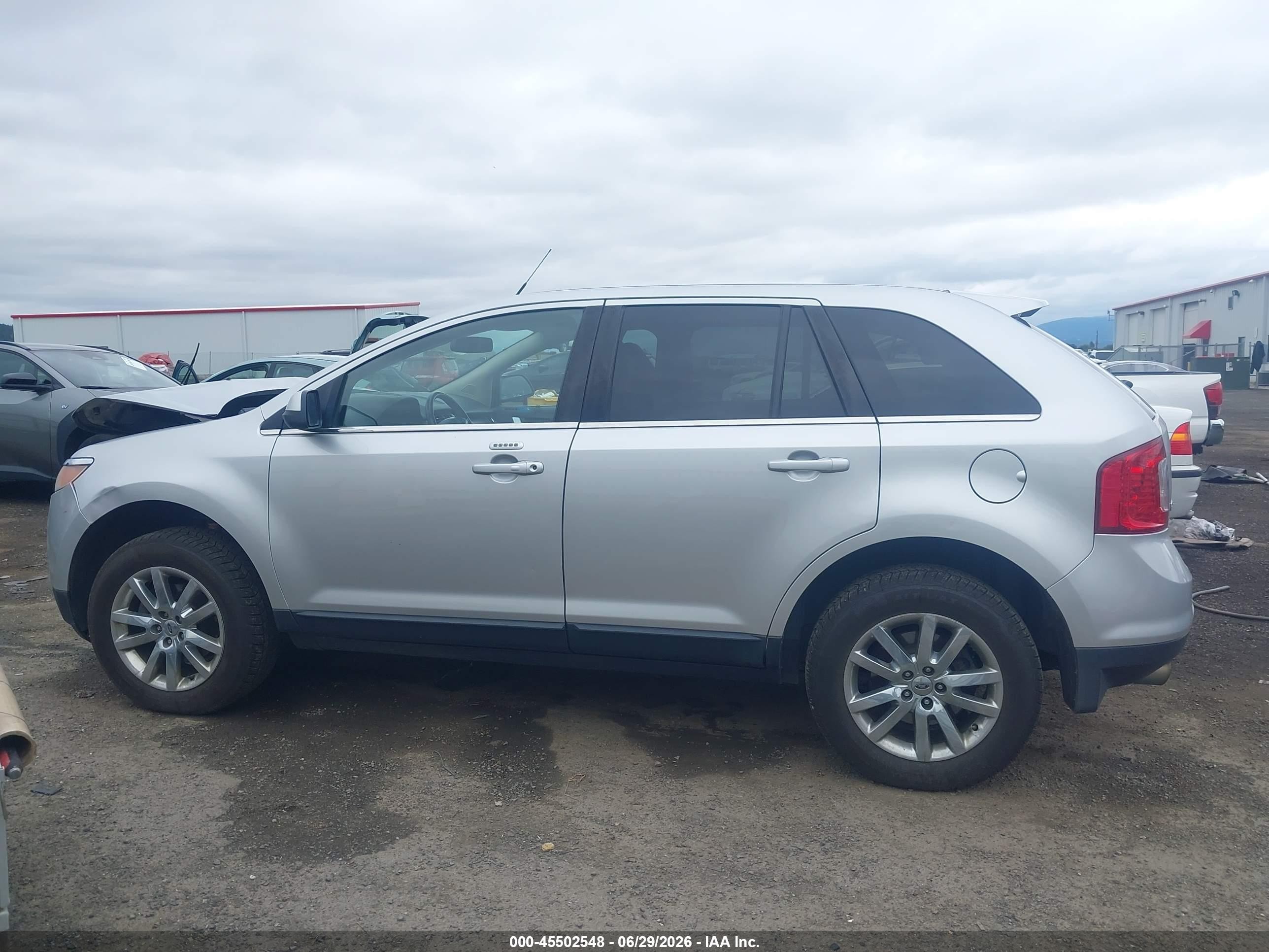 2011 Ford Edge Limited Silver vin: 2FMDK4KC3BBB68500