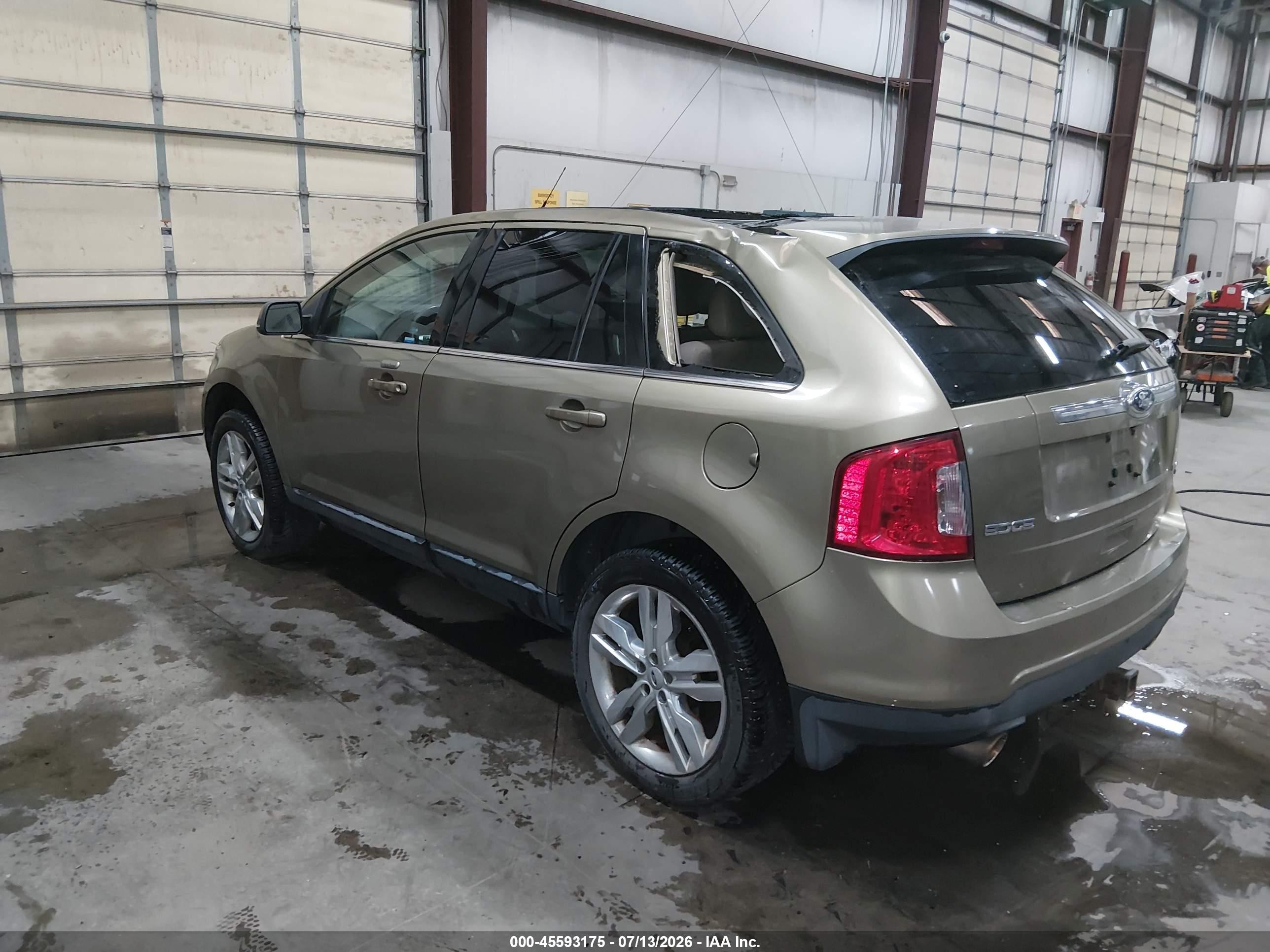 2012 Ford Edge Limited Brown vin: 2FMDK4KC3CBA12653