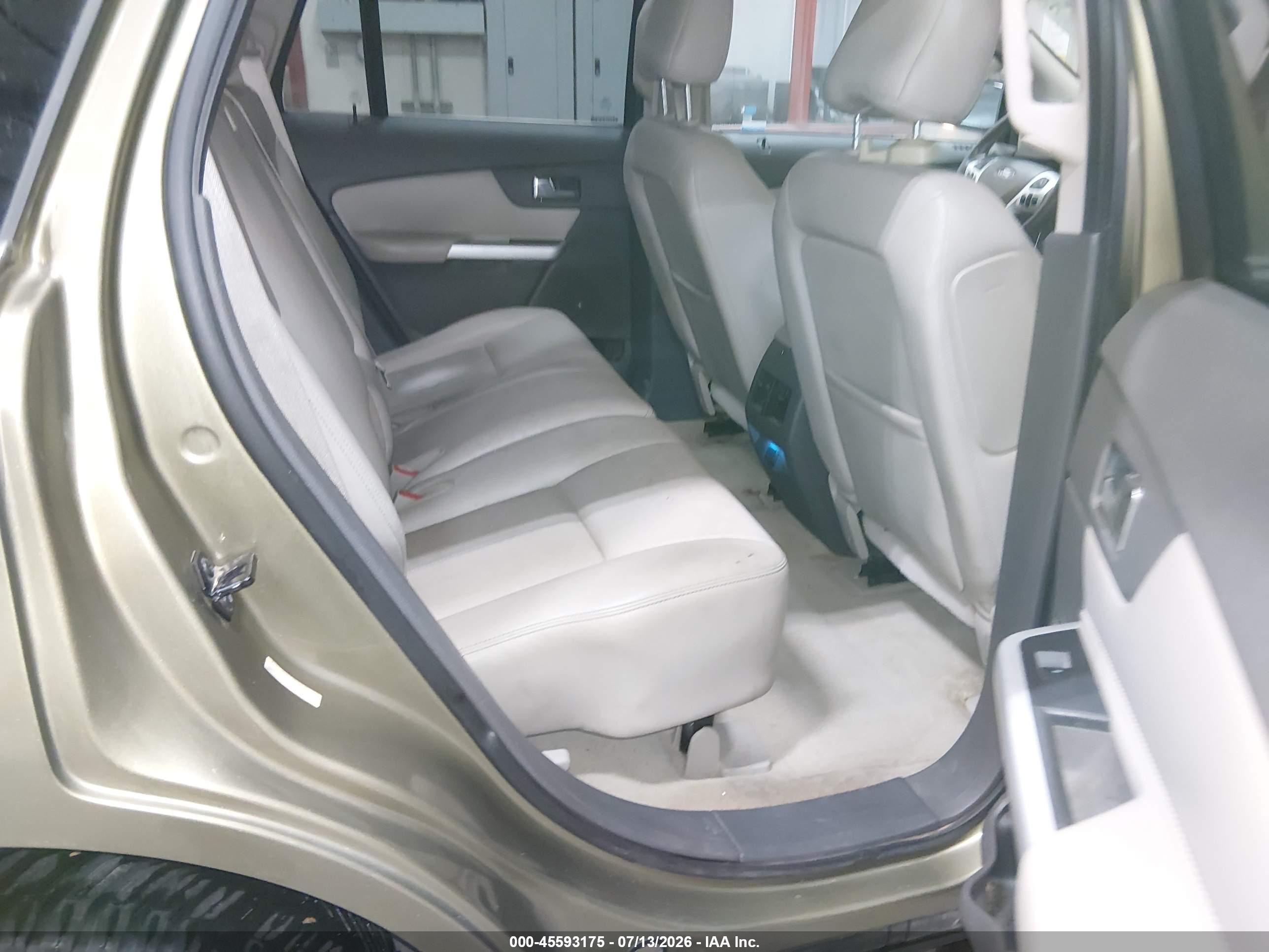 2012 Ford Edge Limited Brown vin: 2FMDK4KC3CBA12653
