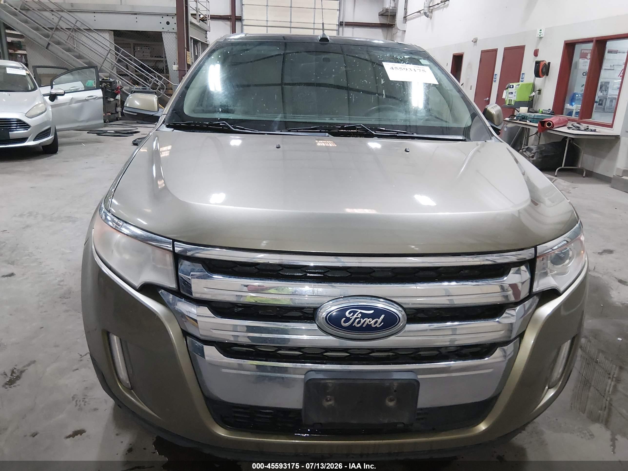 2012 Ford Edge Limited Brown vin: 2FMDK4KC3CBA12653