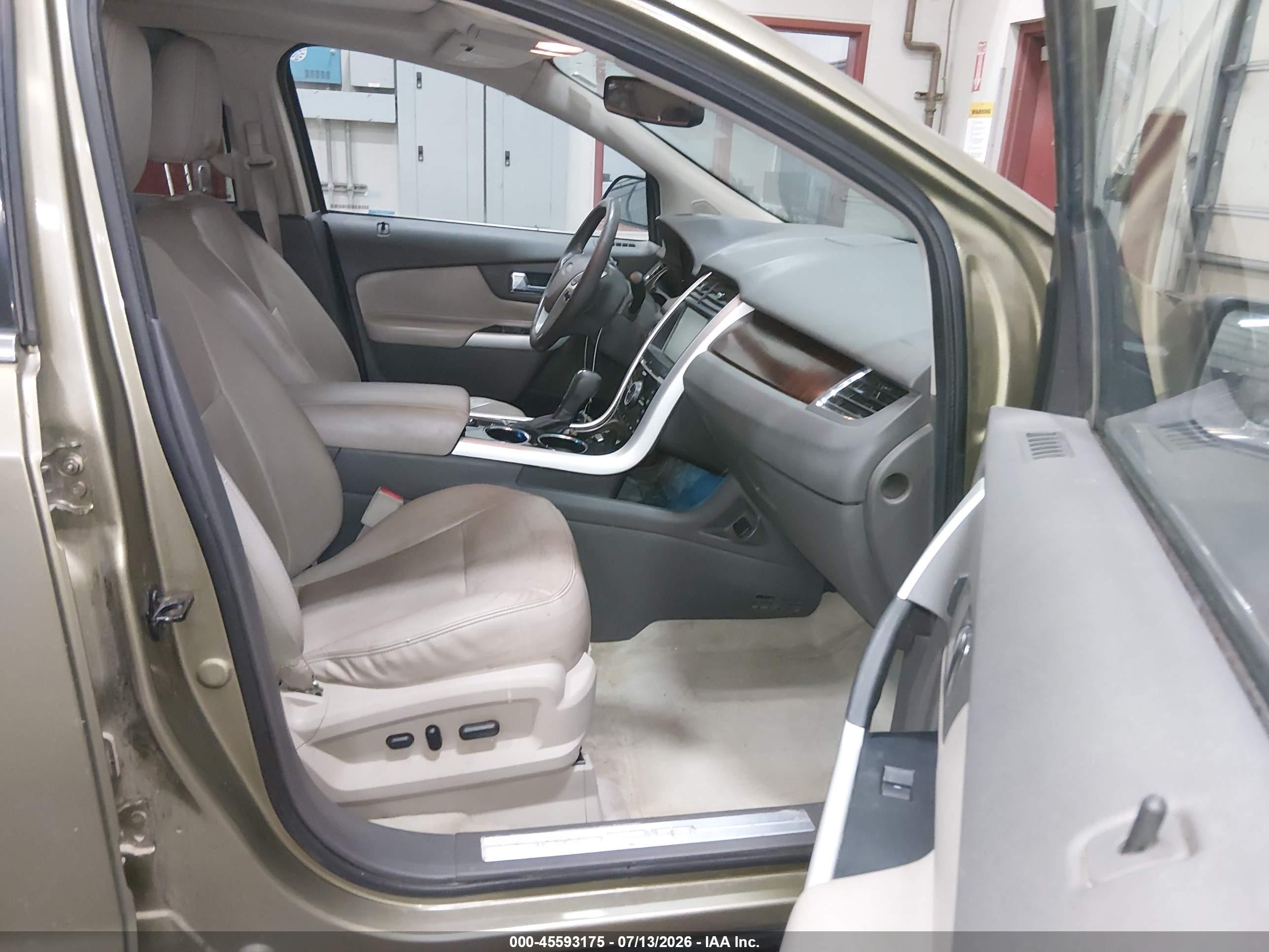 2012 Ford Edge Limited Brown vin: 2FMDK4KC3CBA12653