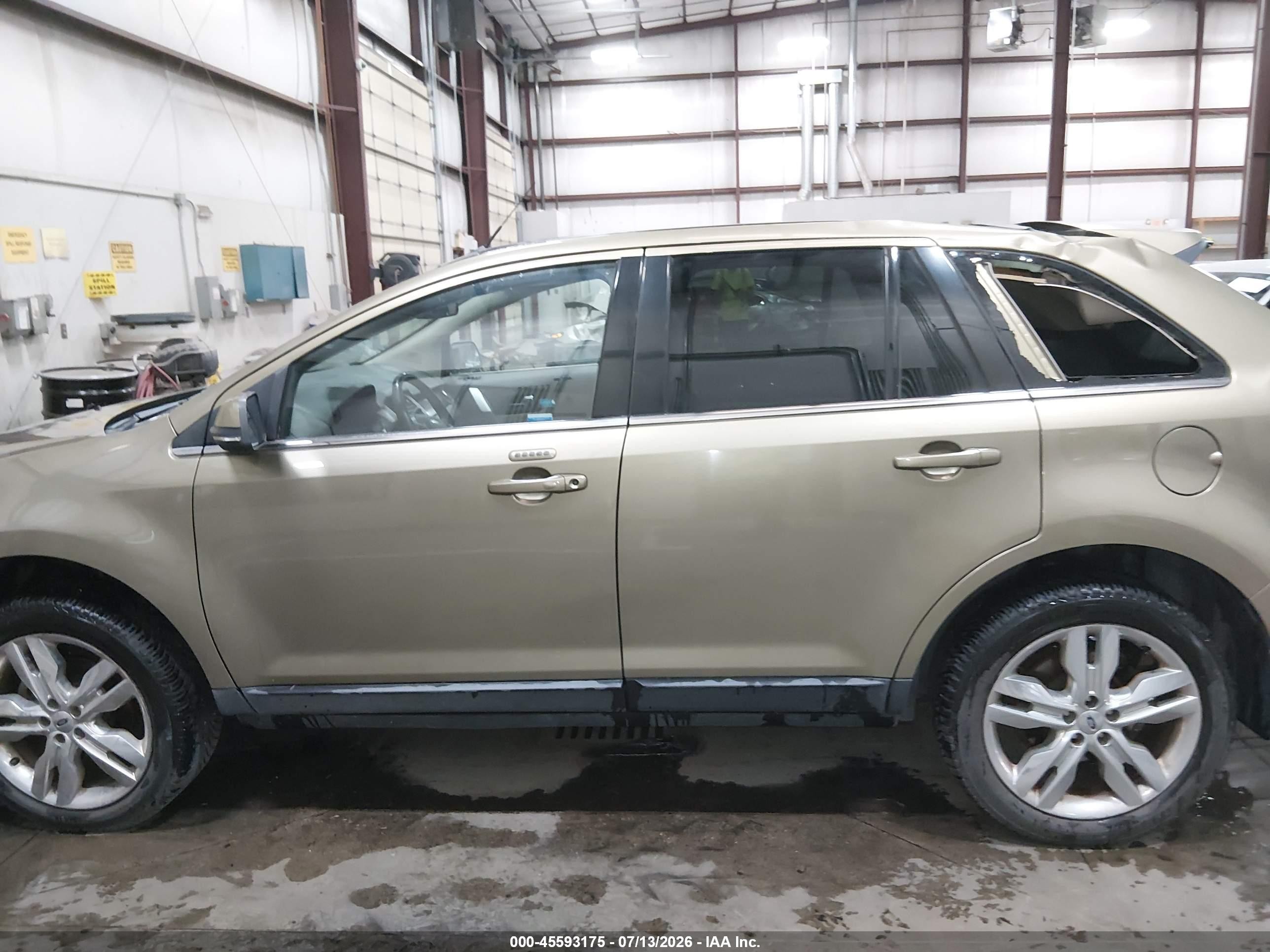 2012 Ford Edge Limited Brown vin: 2FMDK4KC3CBA12653