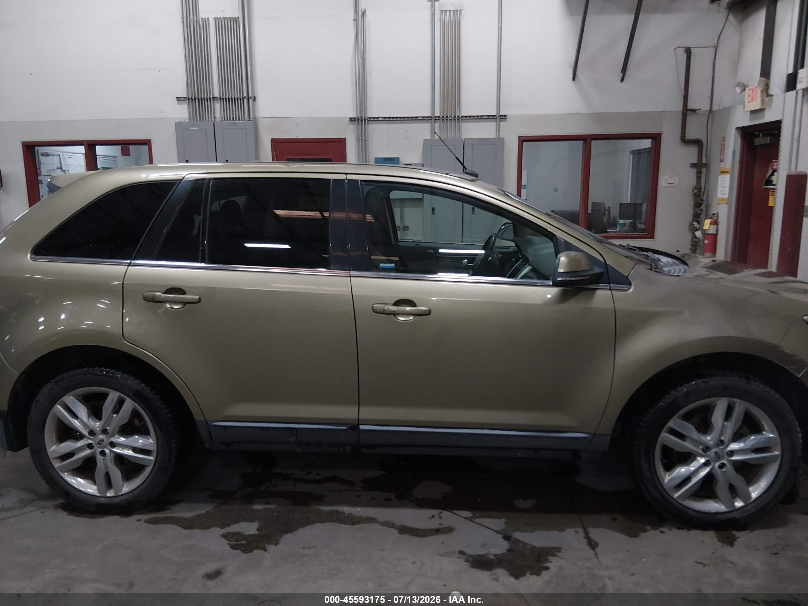 2012 Ford Edge Limited Brown vin: 2FMDK4KC3CBA12653