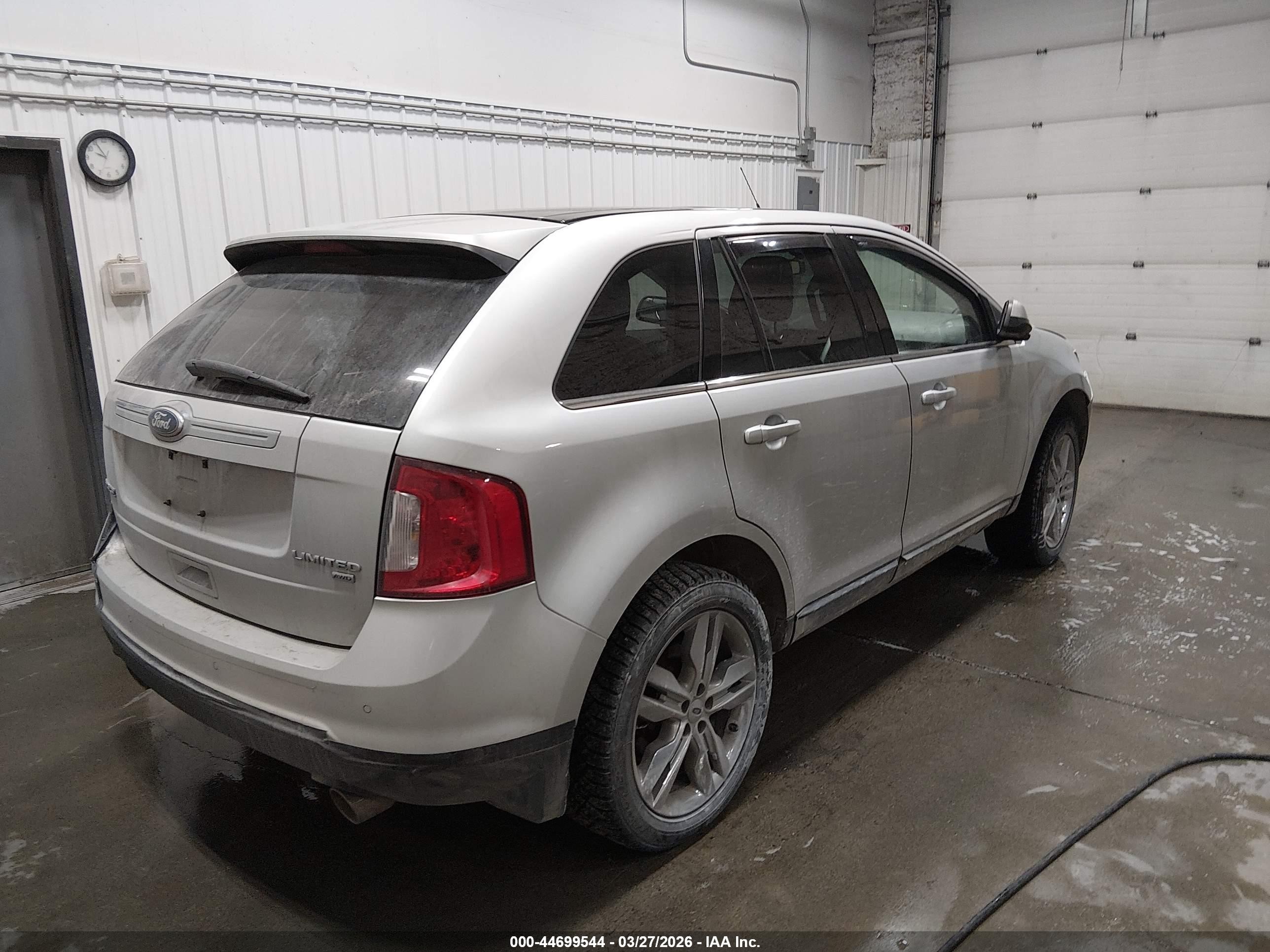 2012 Ford Edge Limited Серебряный vin: 2FMDK4KC3CBA27685