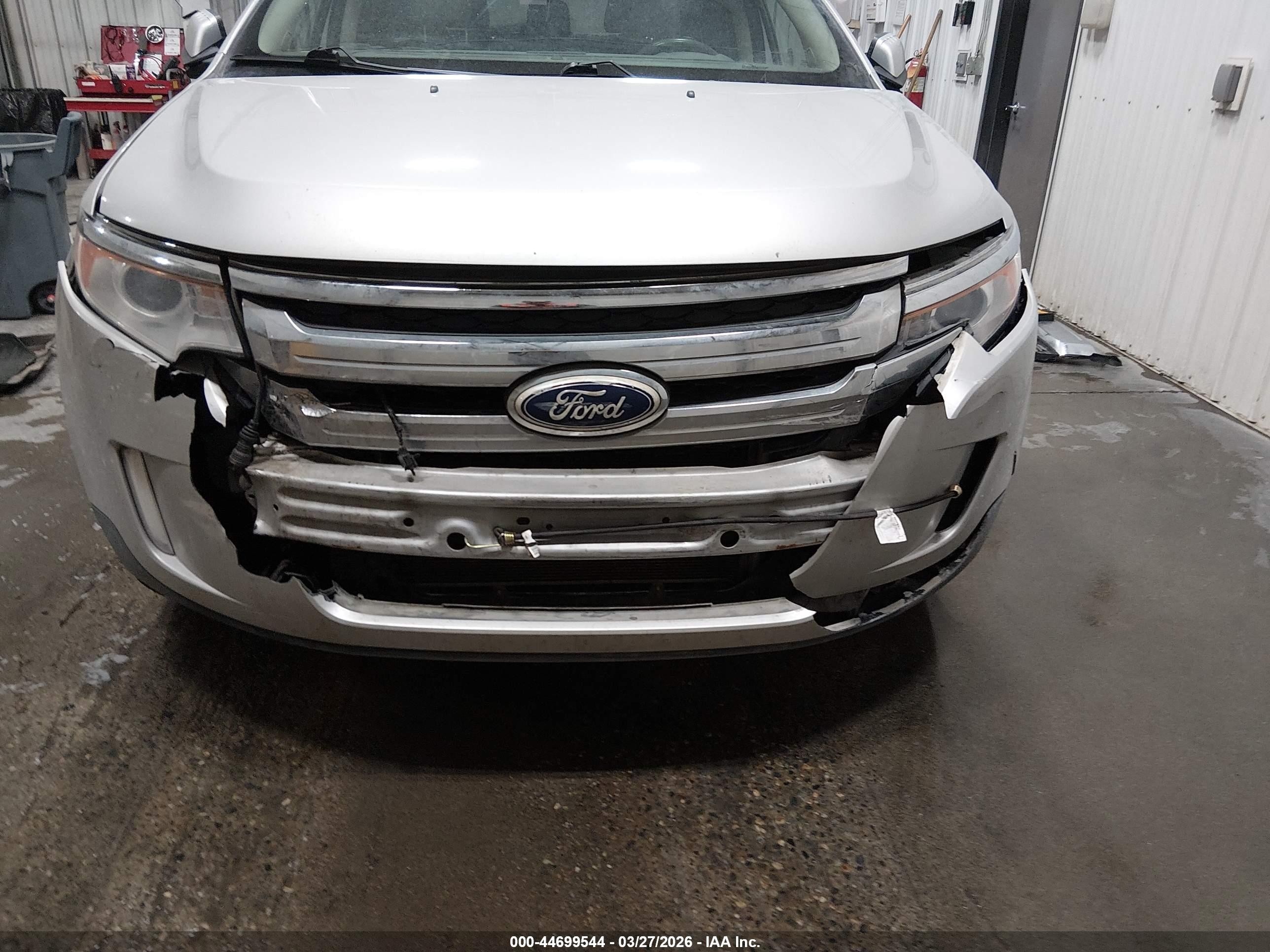 2012 Ford Edge Limited Серебряный vin: 2FMDK4KC3CBA27685
