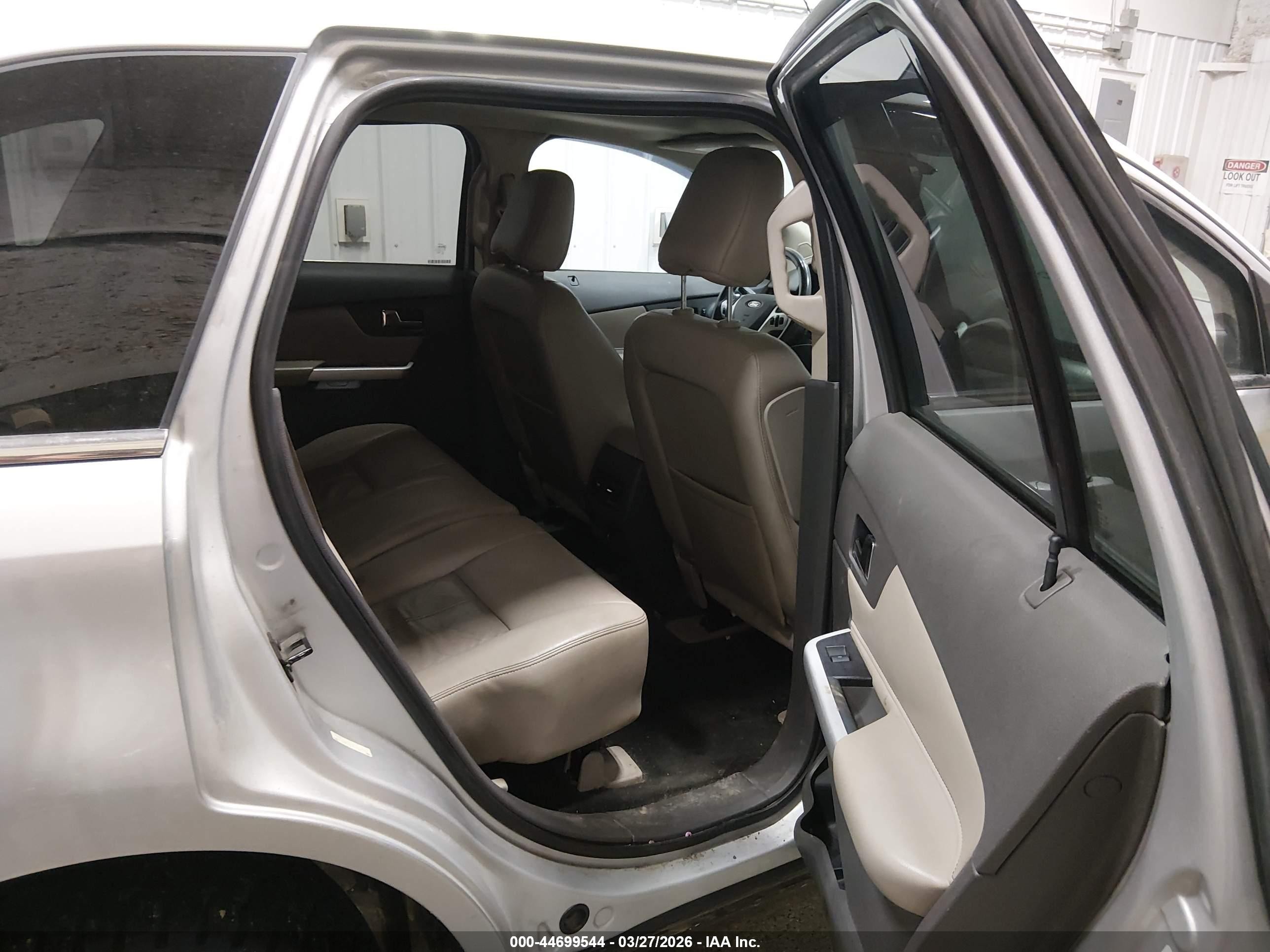 2012 Ford Edge Limited Серебряный vin: 2FMDK4KC3CBA27685