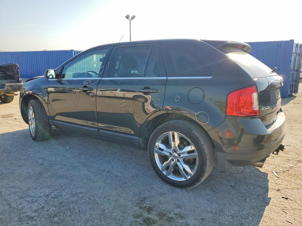 2013 Ford Edge Limited Black vin: 2FMDK4KC3DBA02724