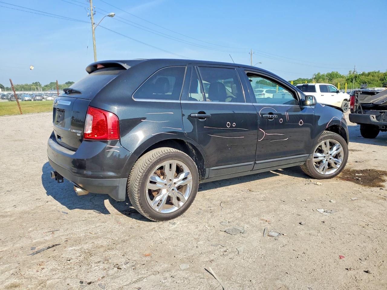 2013 Ford Edge Limited Black vin: 2FMDK4KC3DBA02724