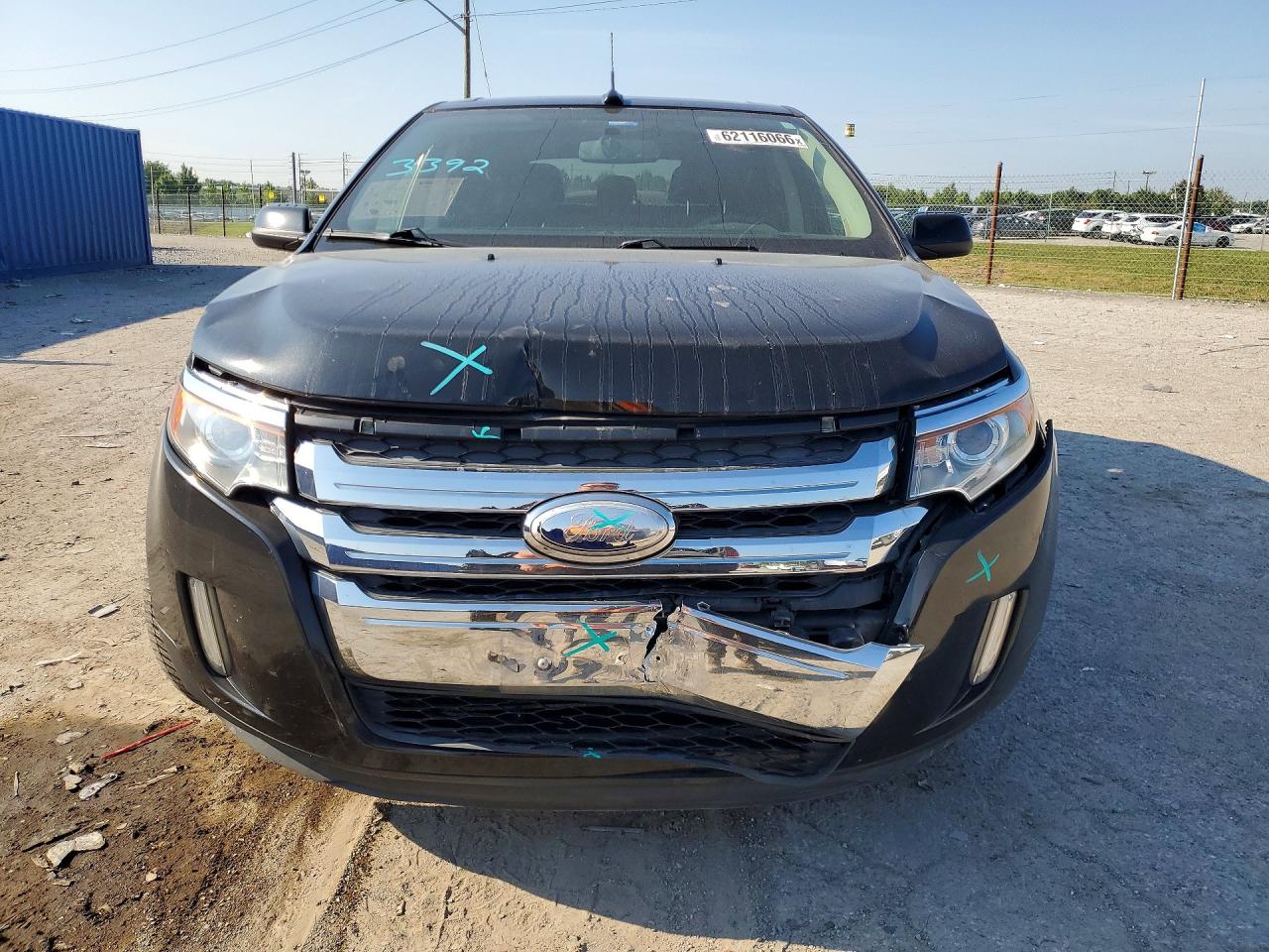 2013 Ford Edge Limited Black vin: 2FMDK4KC3DBA02724
