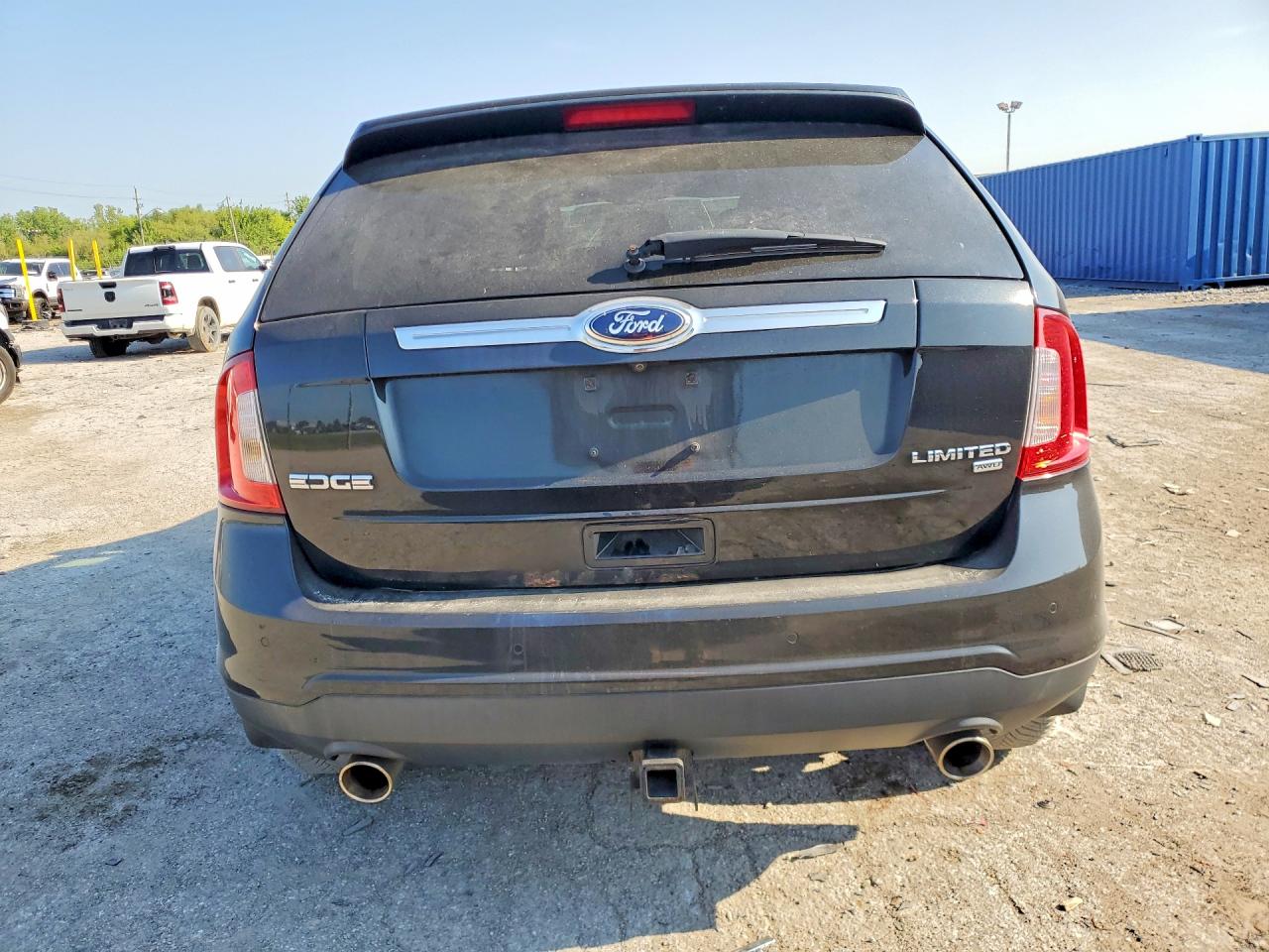 2013 Ford Edge Limited Black vin: 2FMDK4KC3DBA02724