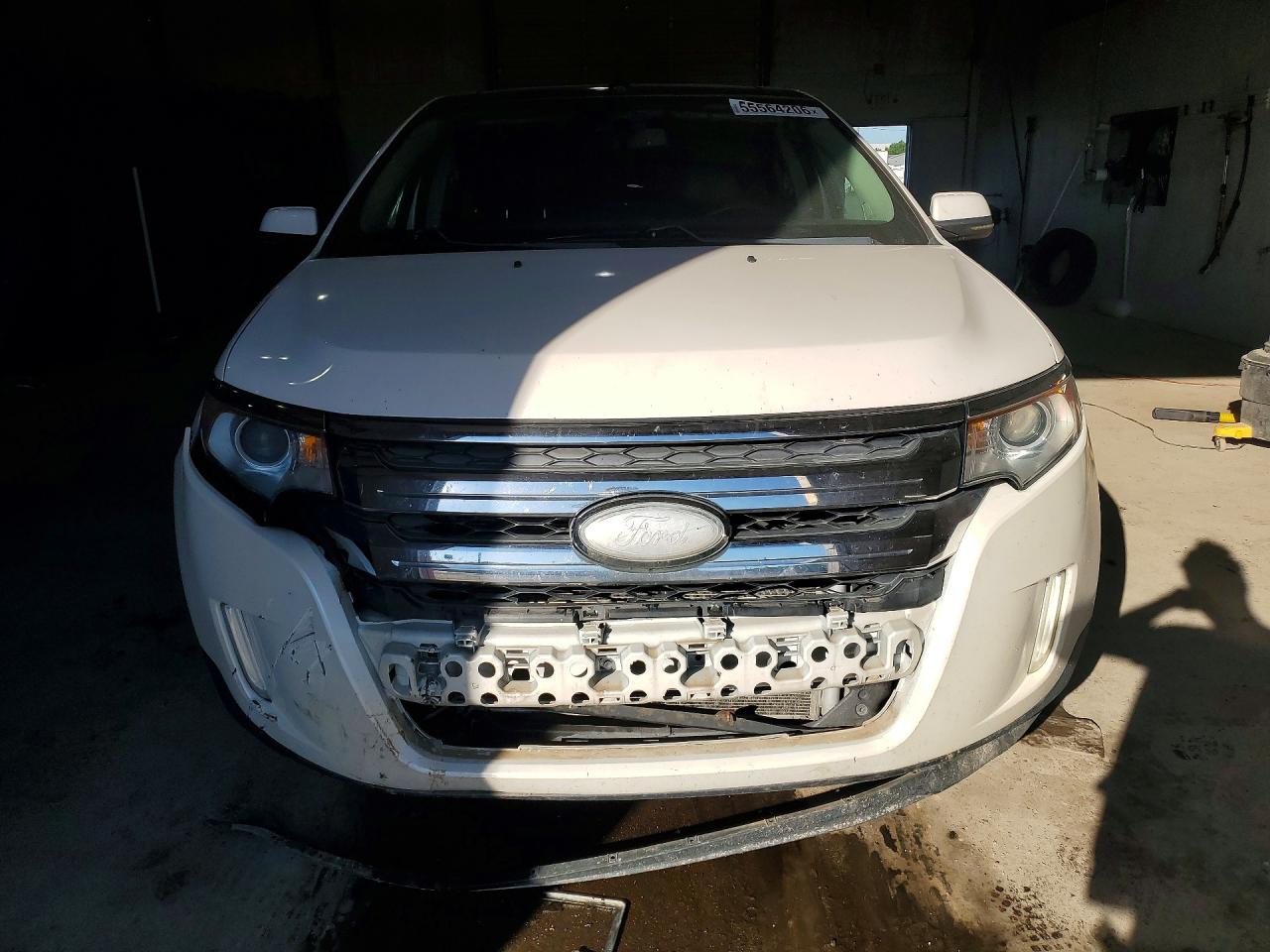 2013 Ford Edge Limited White vin: 2FMDK4KC3DBA15781