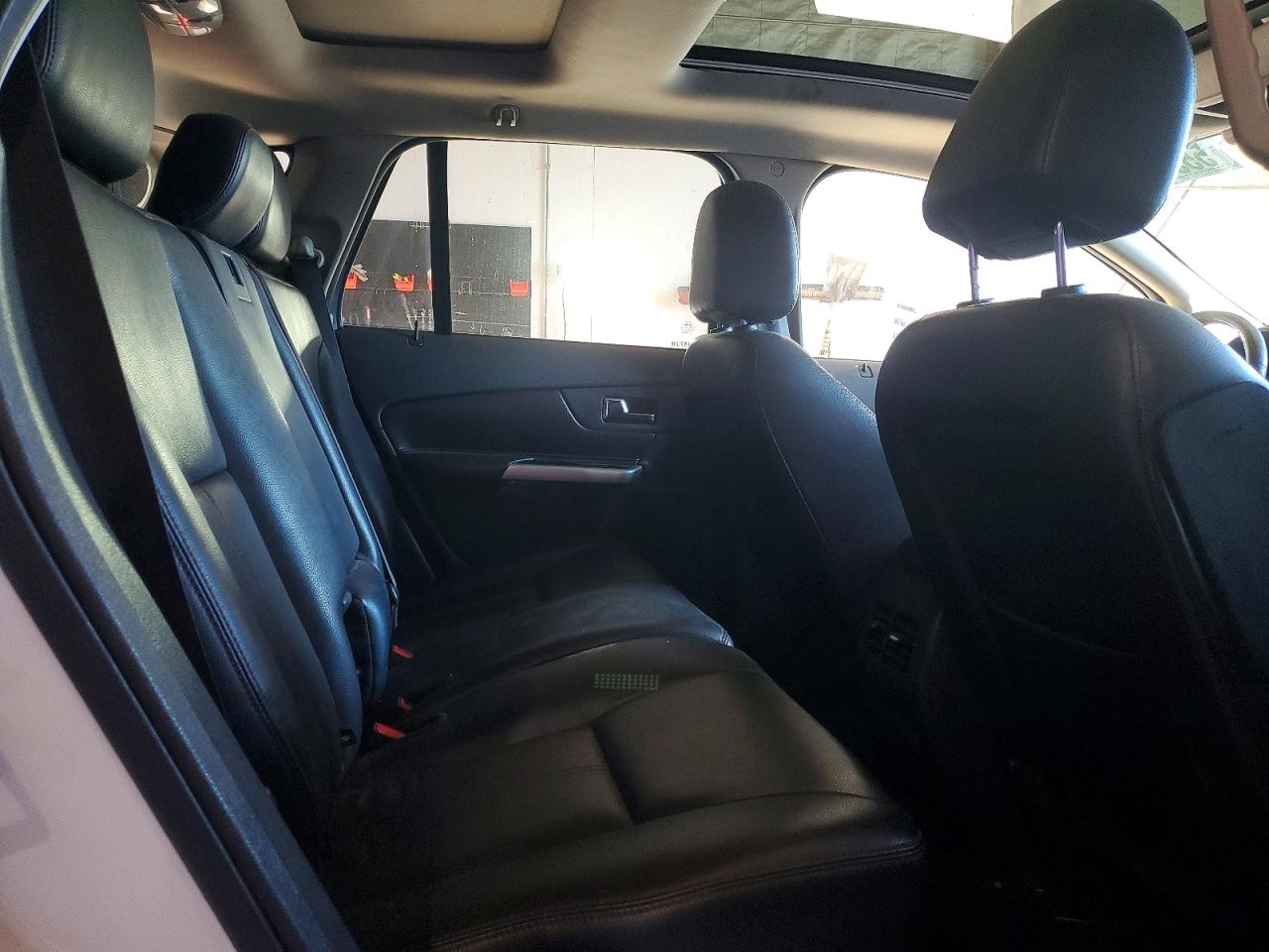 2013 Ford Edge Limited White vin: 2FMDK4KC3DBA15781