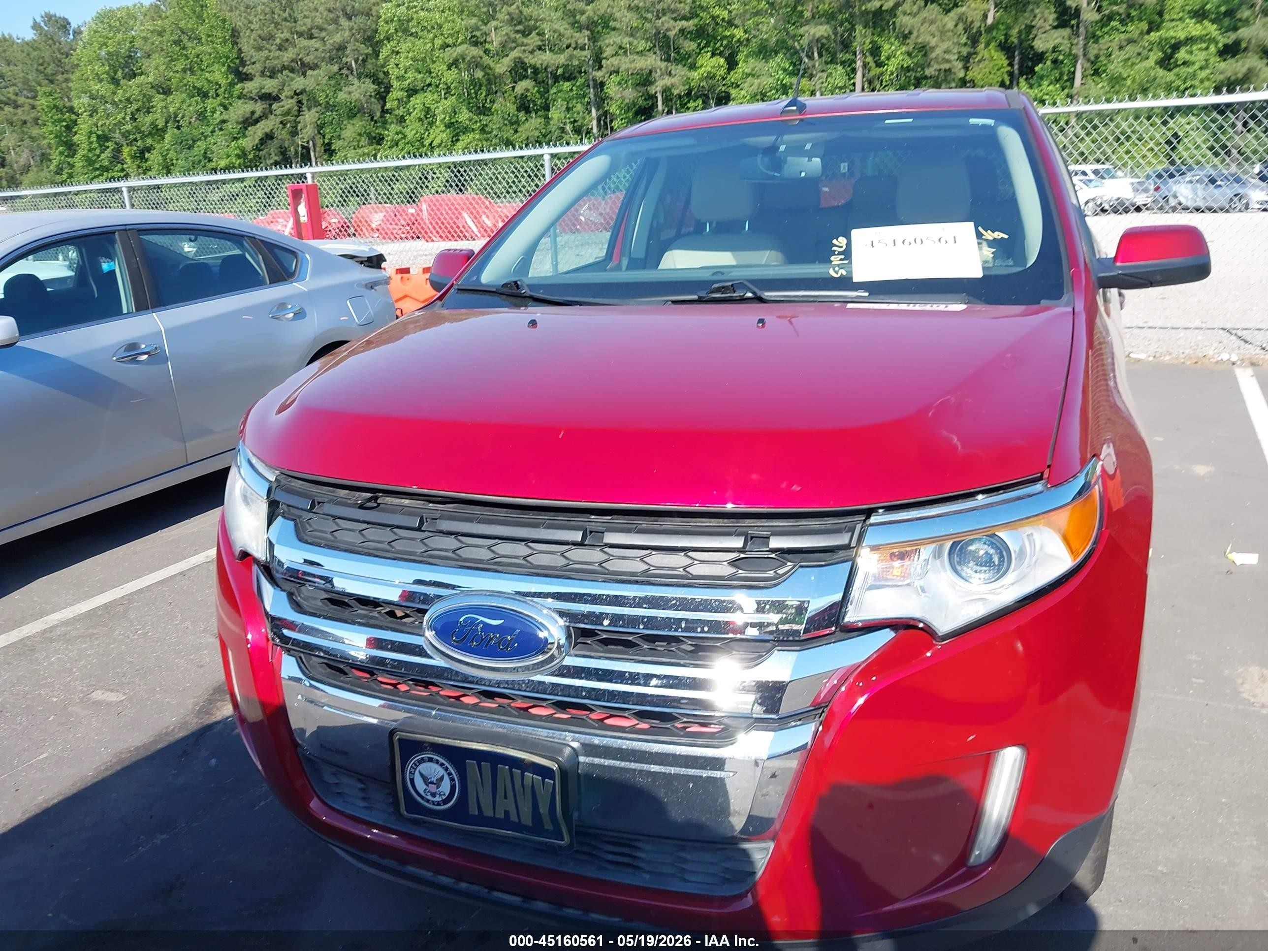 2013 Ford Edge Limited Red vin: 2FMDK4KC3DBA28529