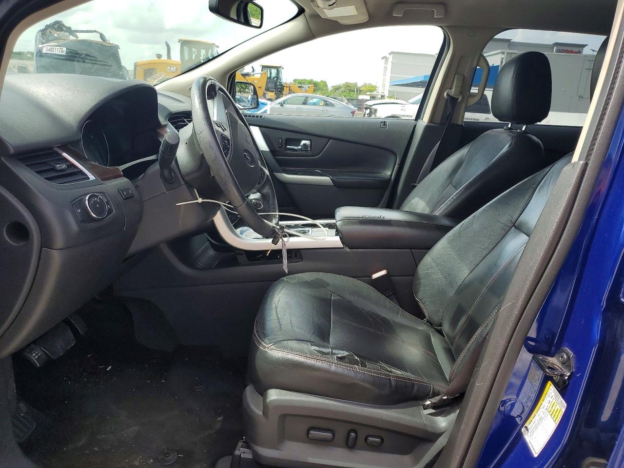 2013 Ford Edge Limited Blue vin: 2FMDK4KC3DBA59523