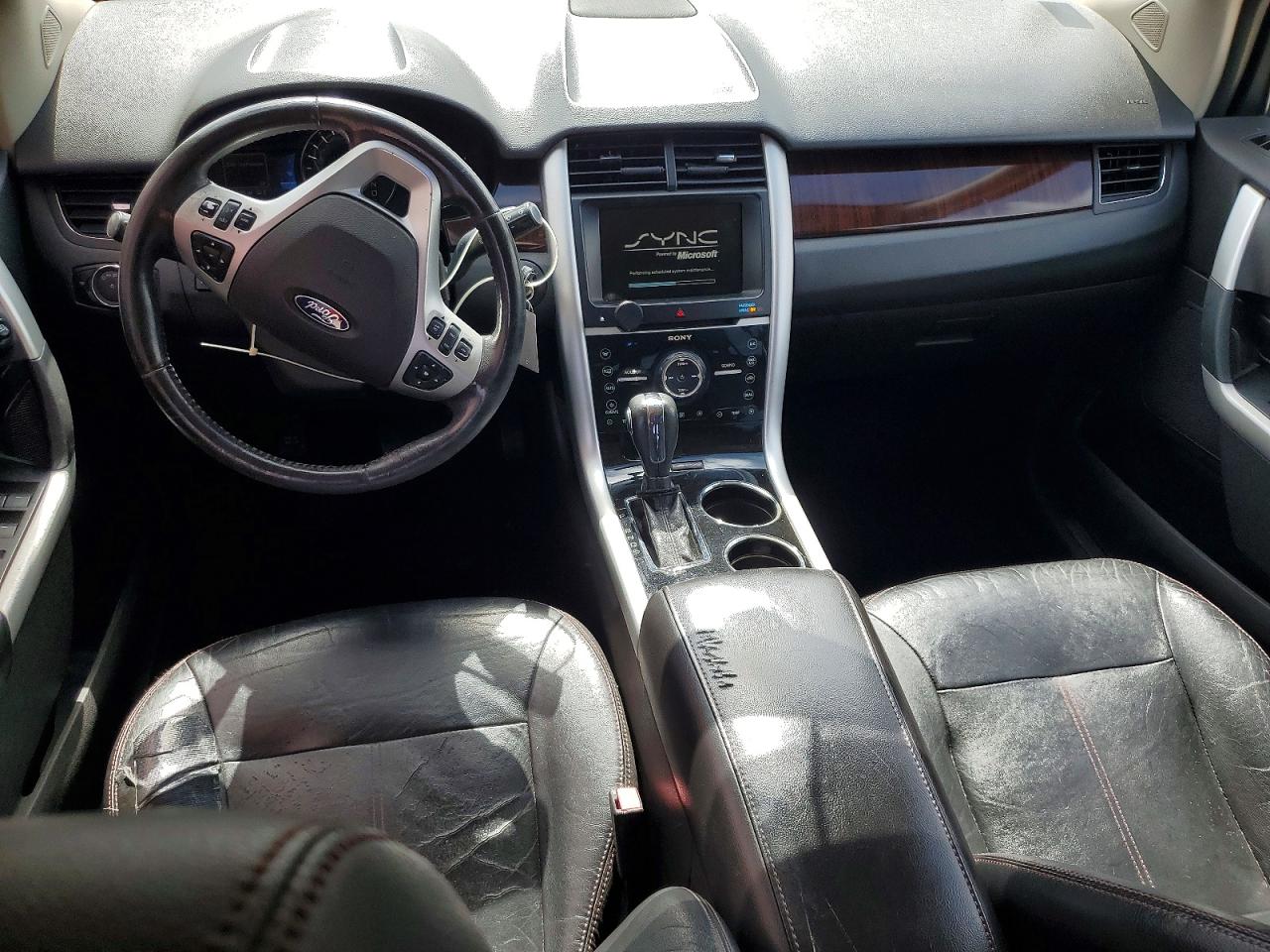 2013 Ford Edge Limited Blue vin: 2FMDK4KC3DBA59523