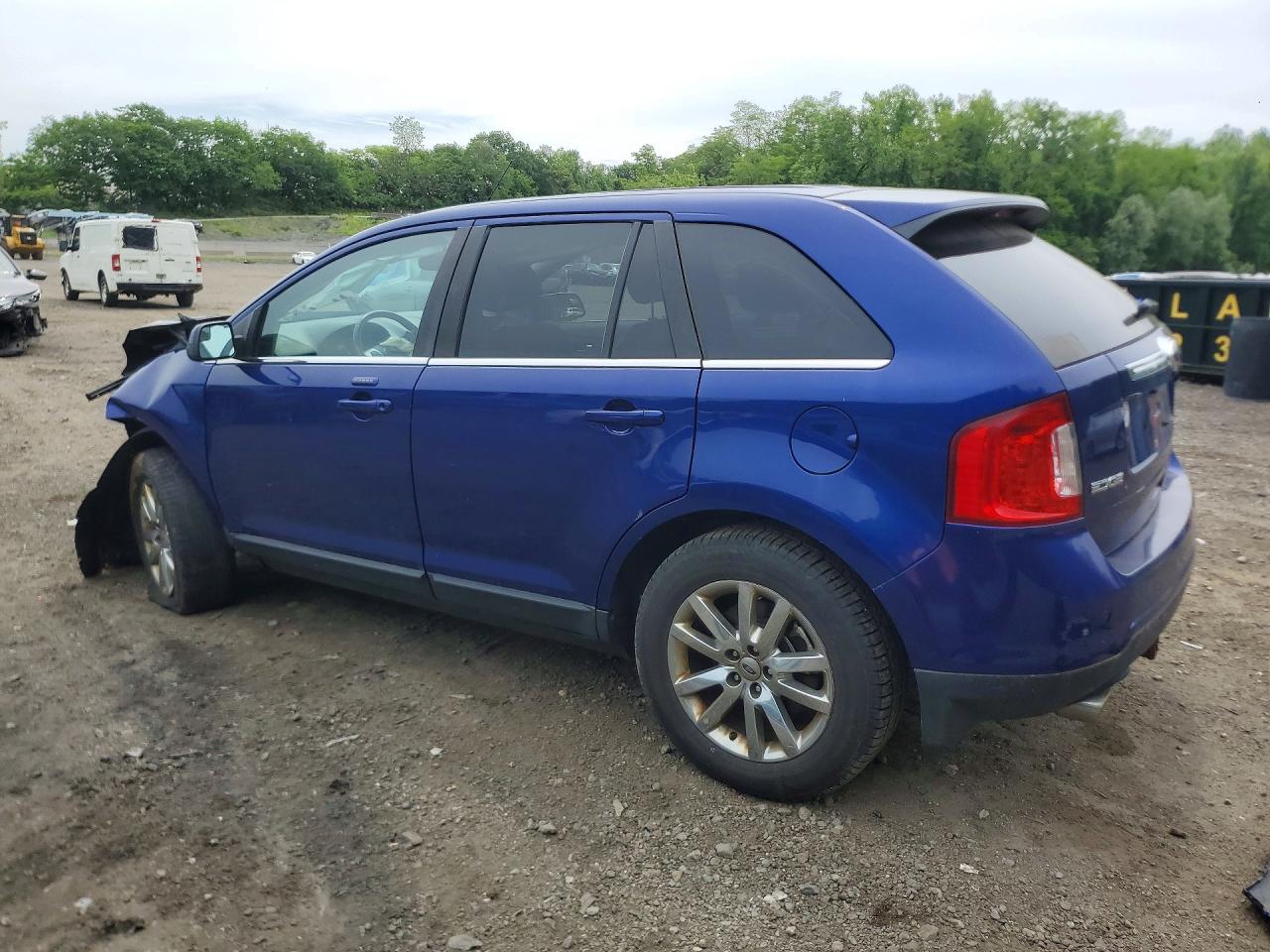 2013 Ford Edge Limited Синий vin: 2FMDK4KC3DBA75107