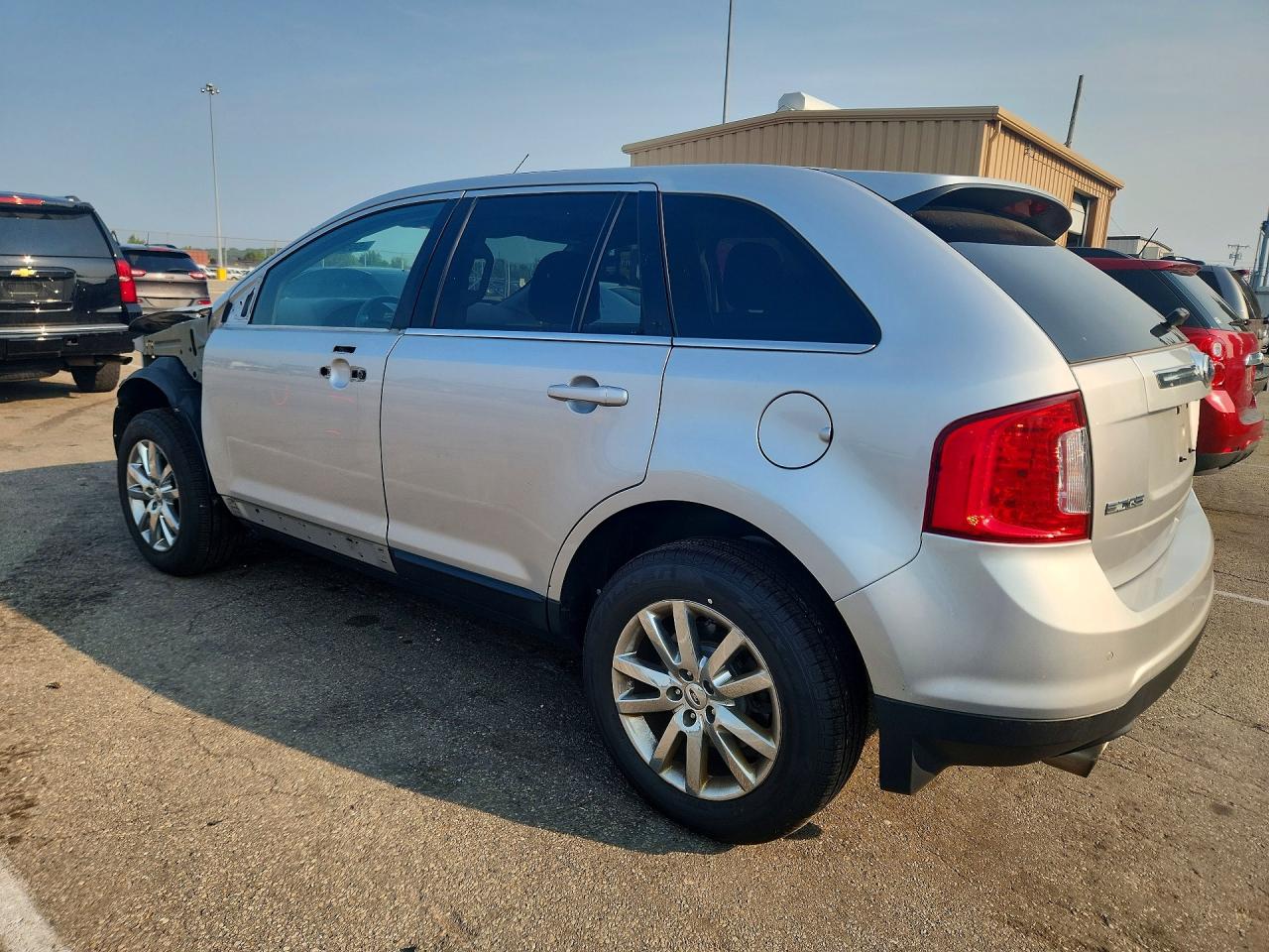 2013 Ford Edge Limited Silver vin: 2FMDK4KC3DBB83484