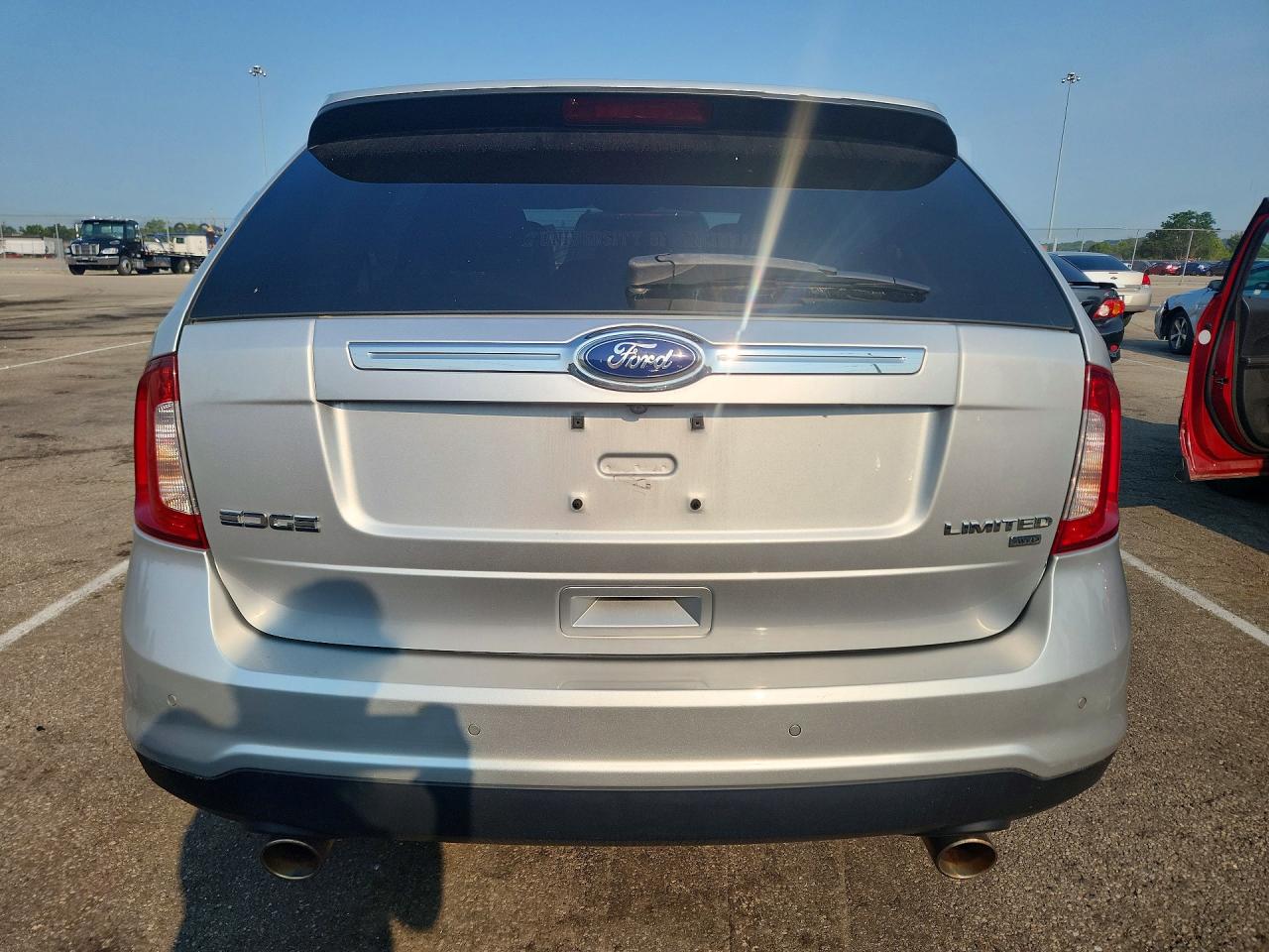 2013 Ford Edge Limited Silver vin: 2FMDK4KC3DBB83484