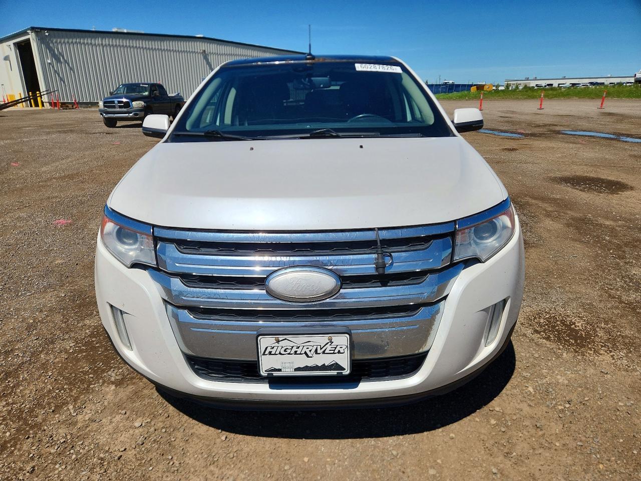 2013 Ford Edge Limited White vin: 2FMDK4KC3DBC35633