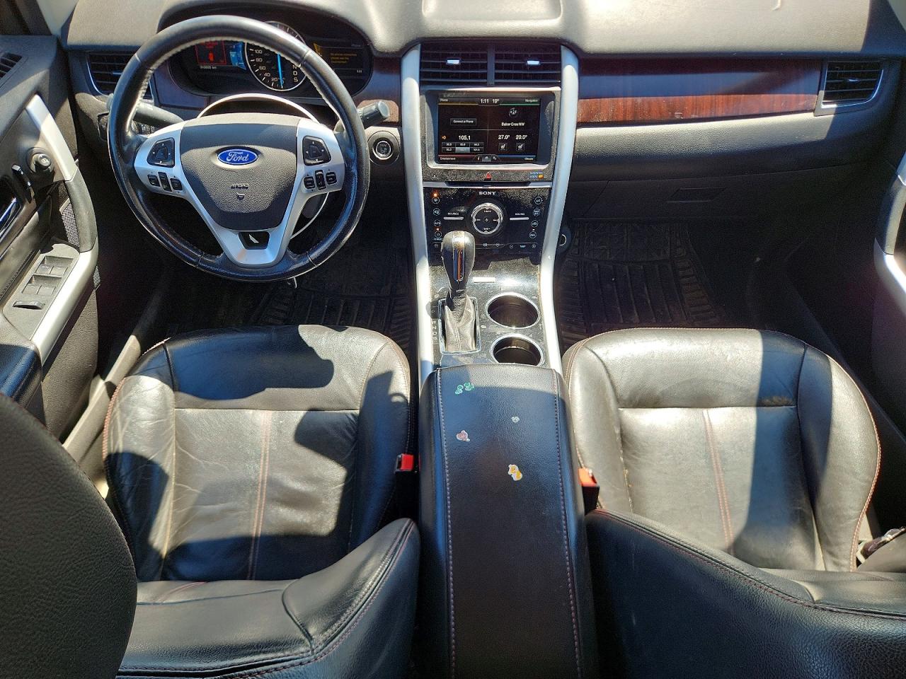 2013 Ford Edge Limited White vin: 2FMDK4KC3DBC35633