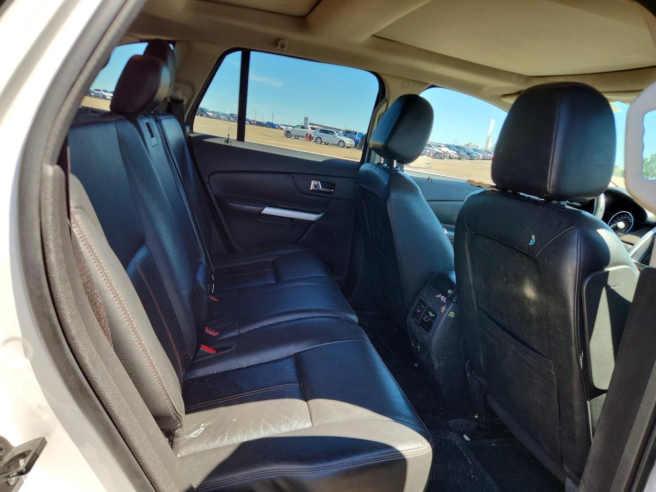 2013 Ford Edge Limited White vin: 2FMDK4KC3DBC35633