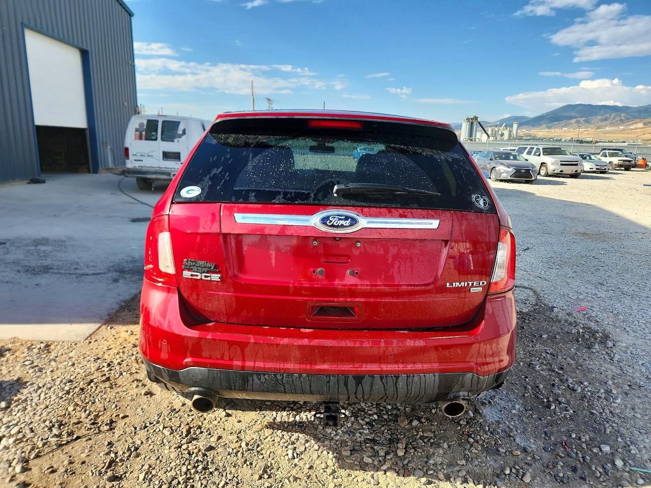 2013 Ford Edge Limited Burgundy vin: 2FMDK4KC3DBE07501