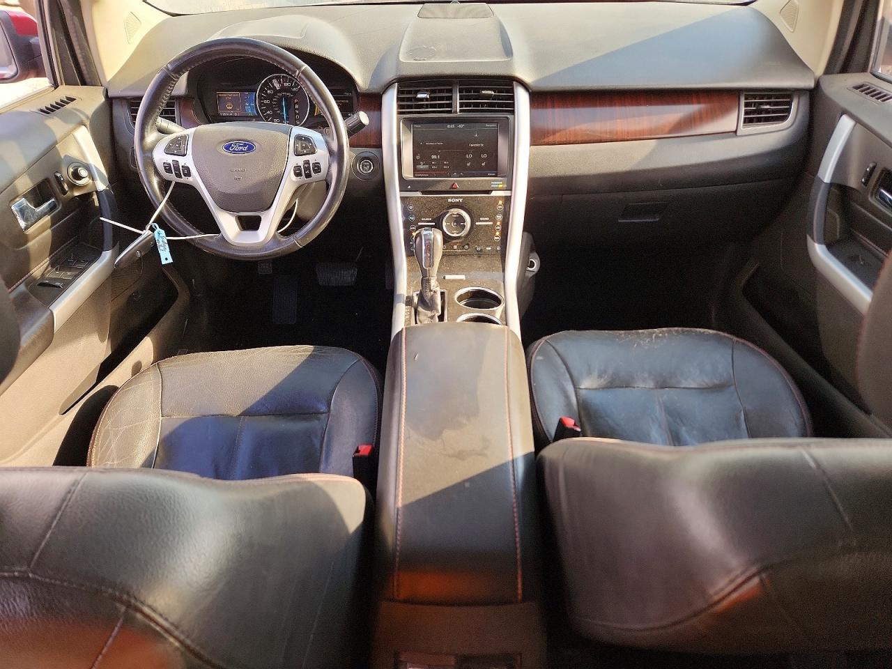 2013 Ford Edge Limited Burgundy vin: 2FMDK4KC3DBE07501