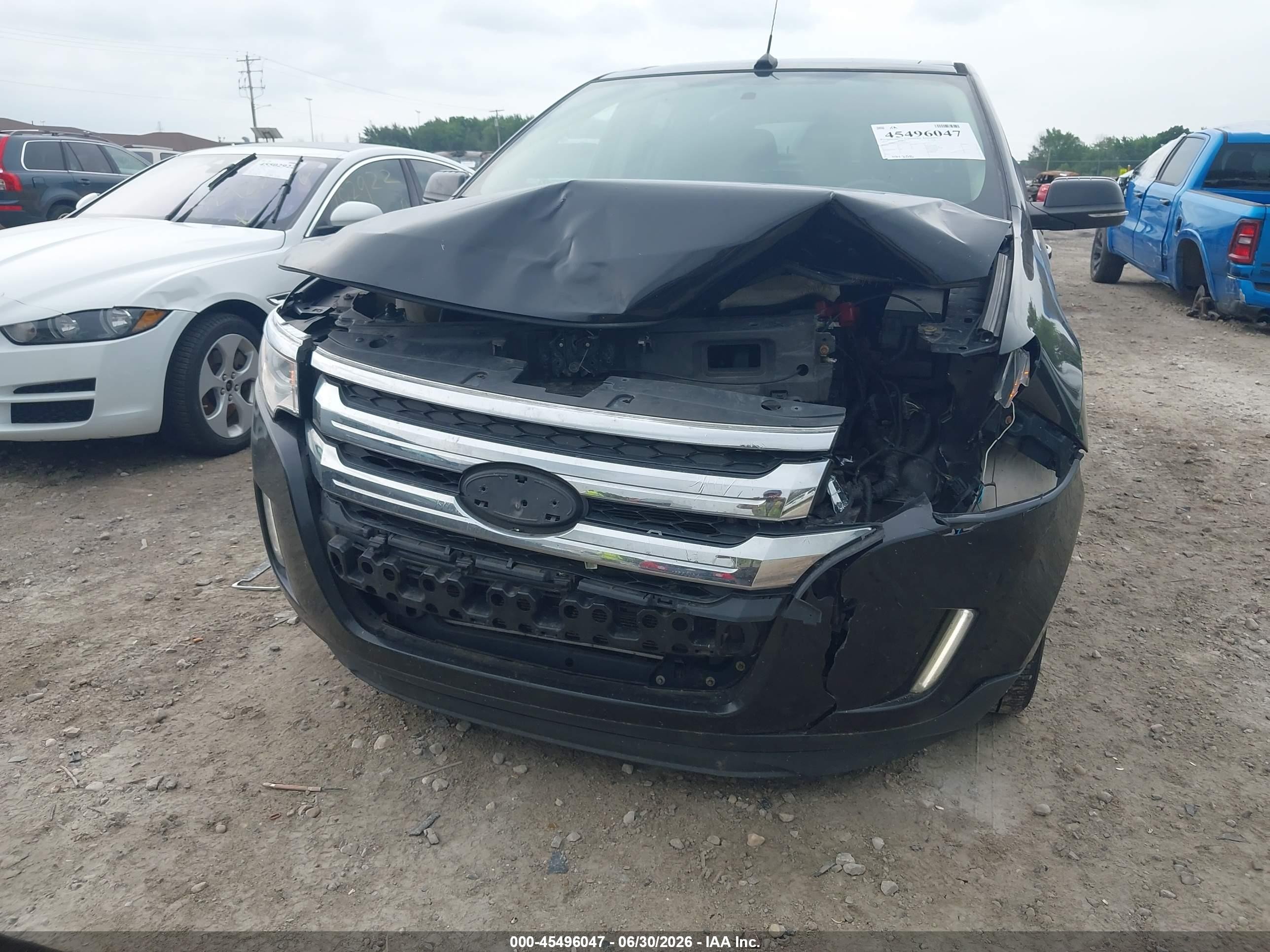 2013 Ford Edge Limited Black vin: 2FMDK4KC3DBE24671