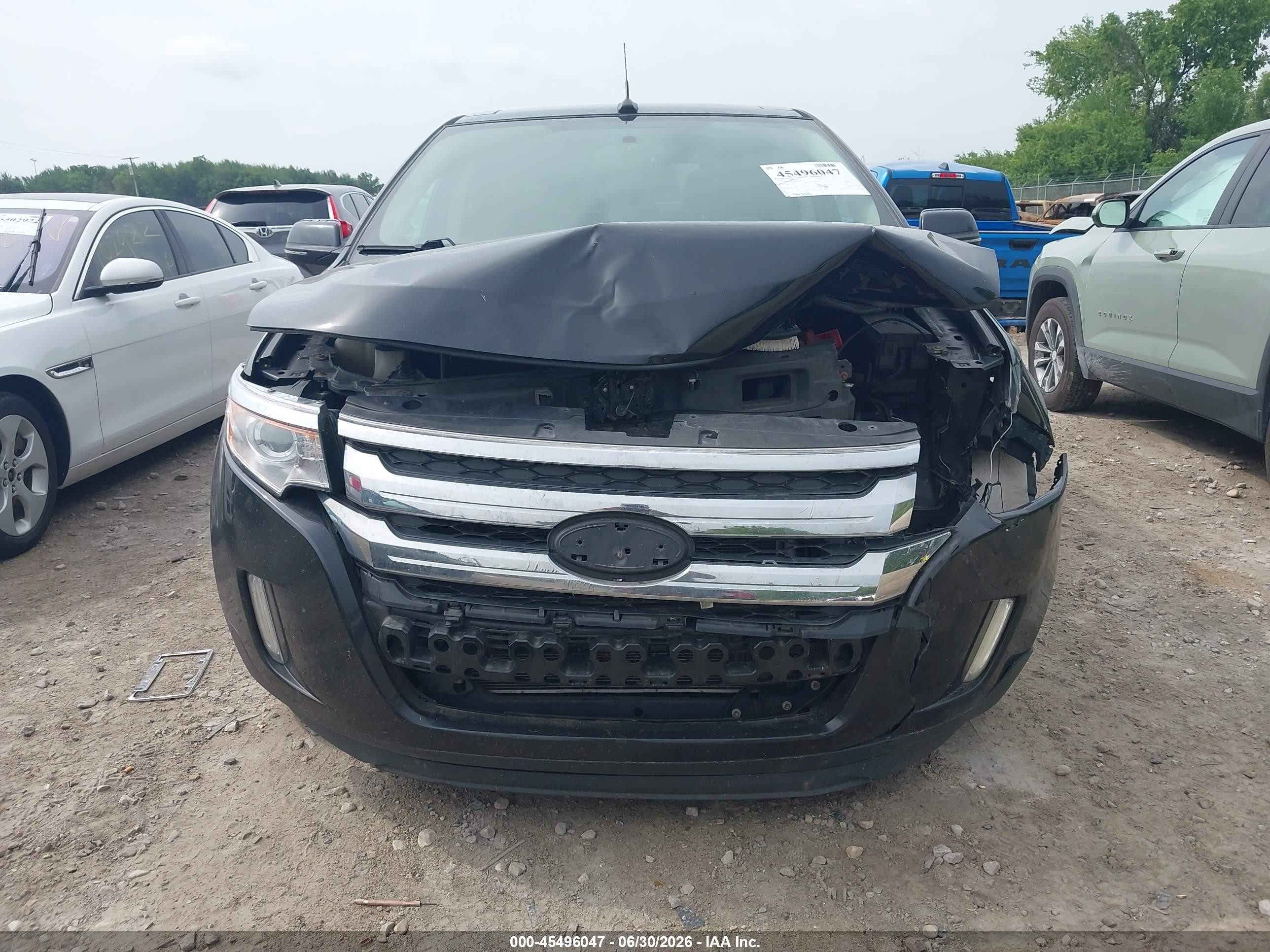 2013 Ford Edge Limited Black vin: 2FMDK4KC3DBE24671