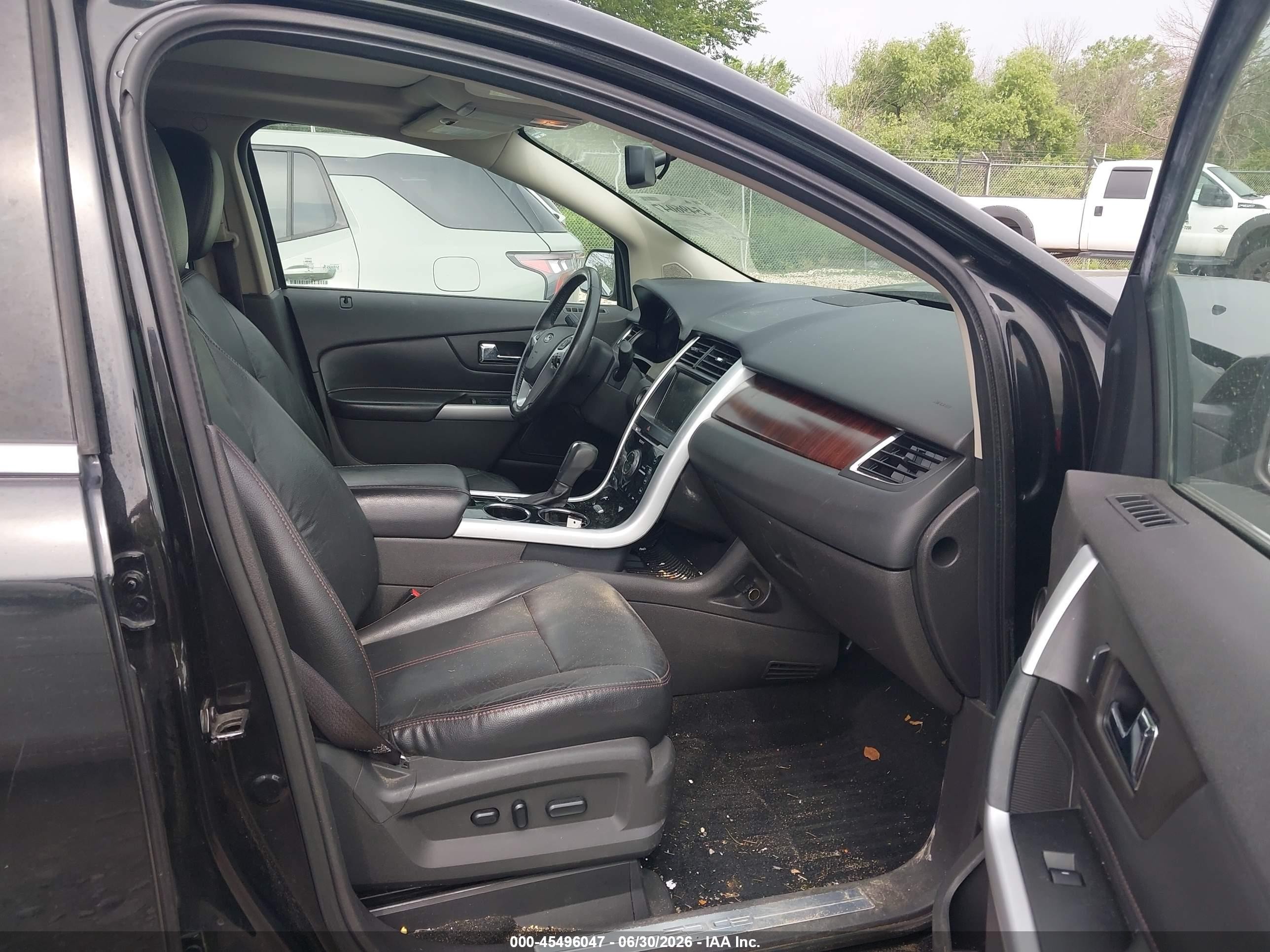 2013 Ford Edge Limited Black vin: 2FMDK4KC3DBE24671