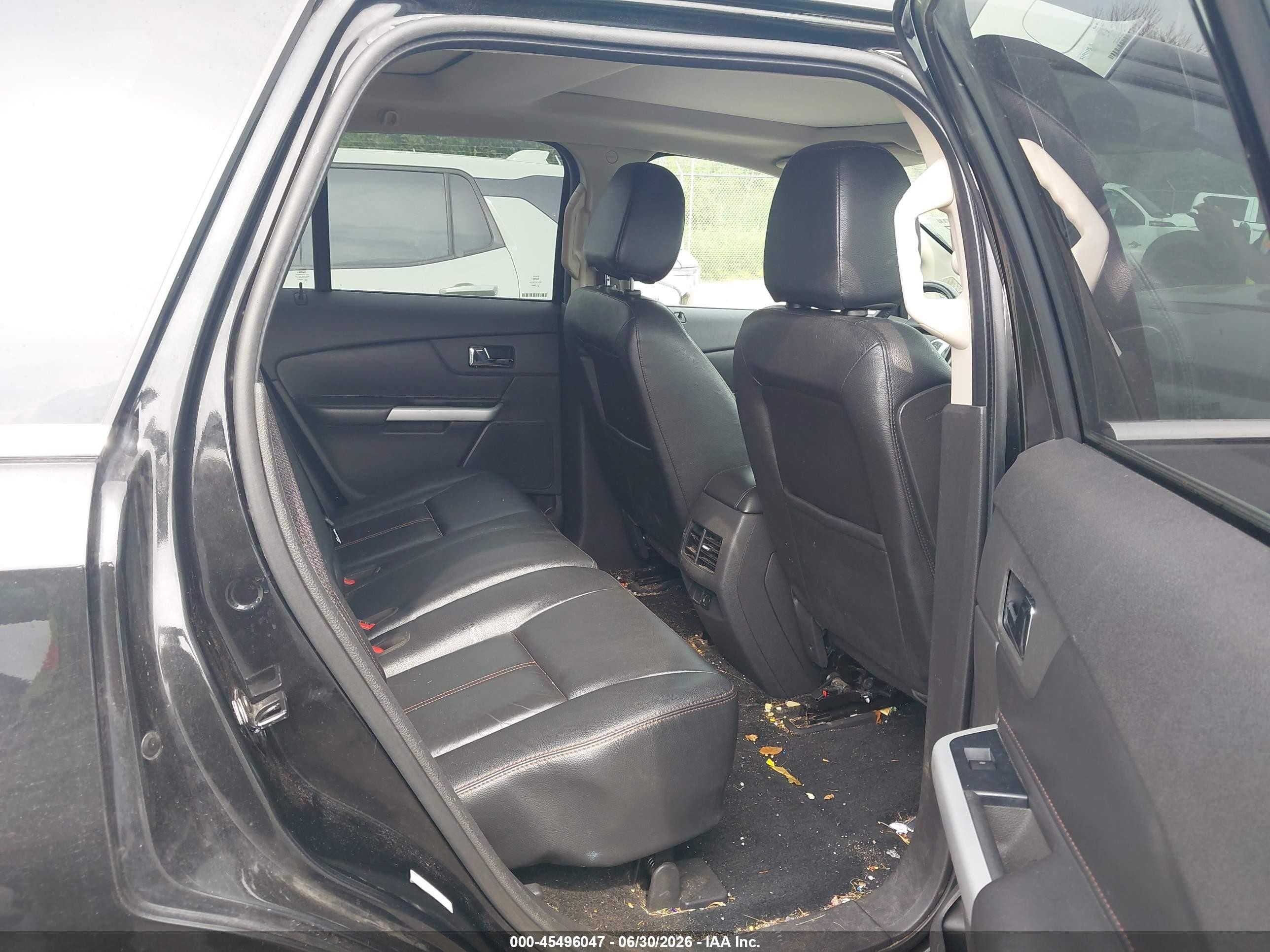 2013 Ford Edge Limited Black vin: 2FMDK4KC3DBE24671