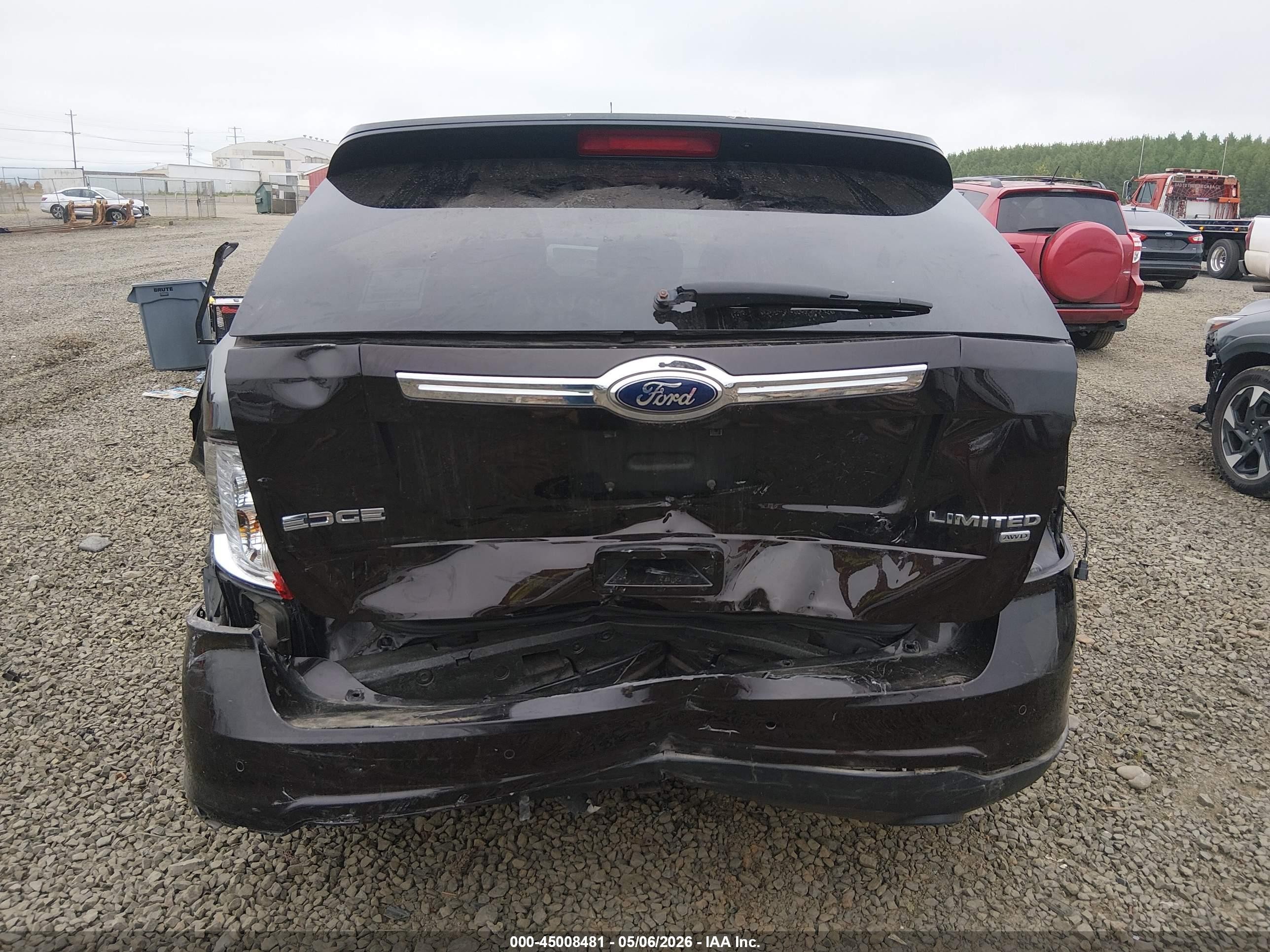 2014 Ford Edge Limited vin: 2FMDK4KC3EBA19055