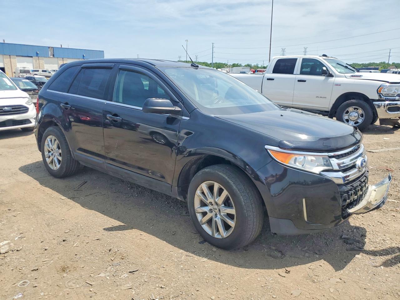 2014 Ford Edge Limited Черный vin: 2FMDK4KC3EBA41766