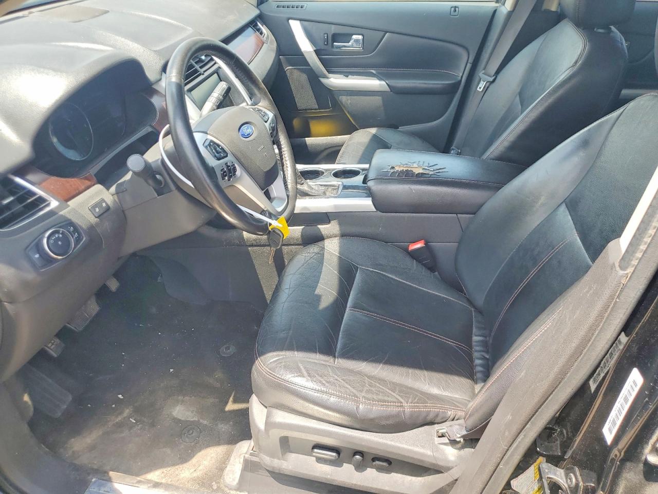 2014 Ford Edge Limited Черный vin: 2FMDK4KC3EBA41766