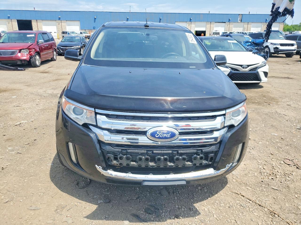 2014 Ford Edge Limited Черный vin: 2FMDK4KC3EBA41766