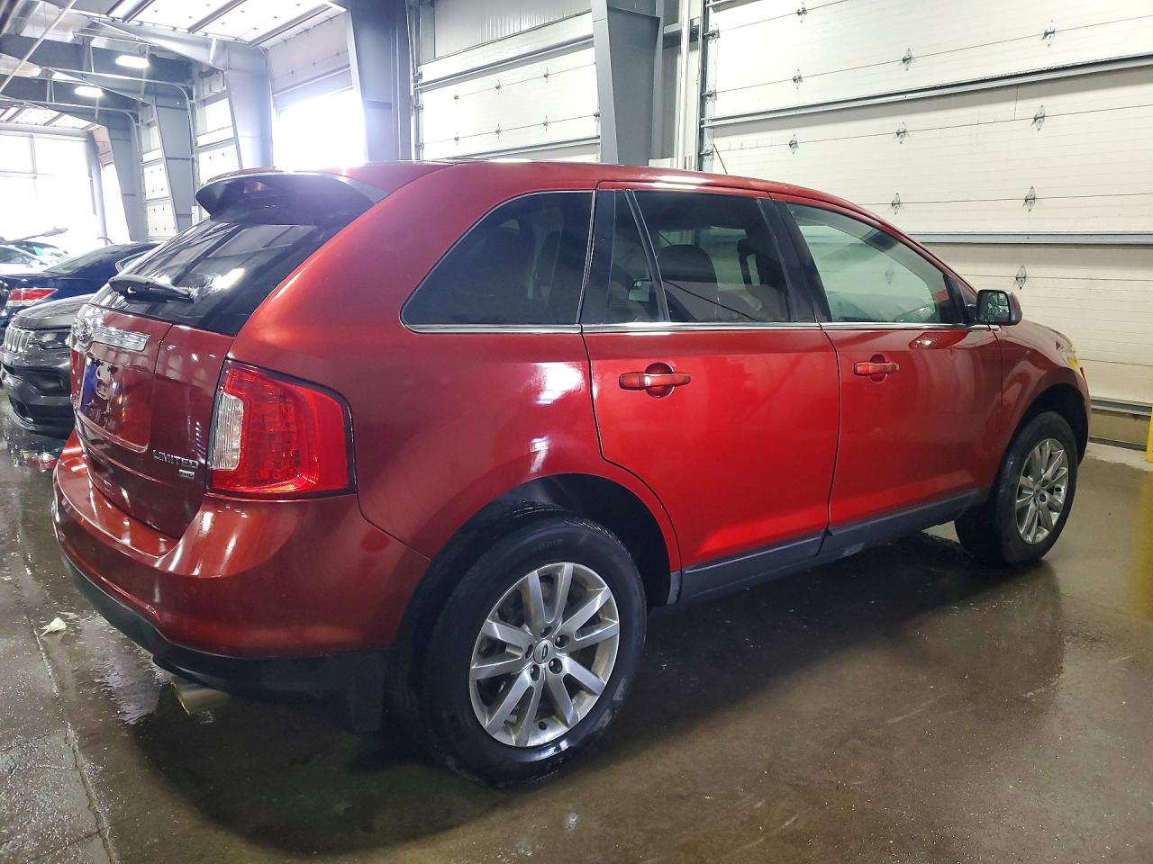 2014 Ford Edge Limited Red vin: 2FMDK4KC3EBA42304